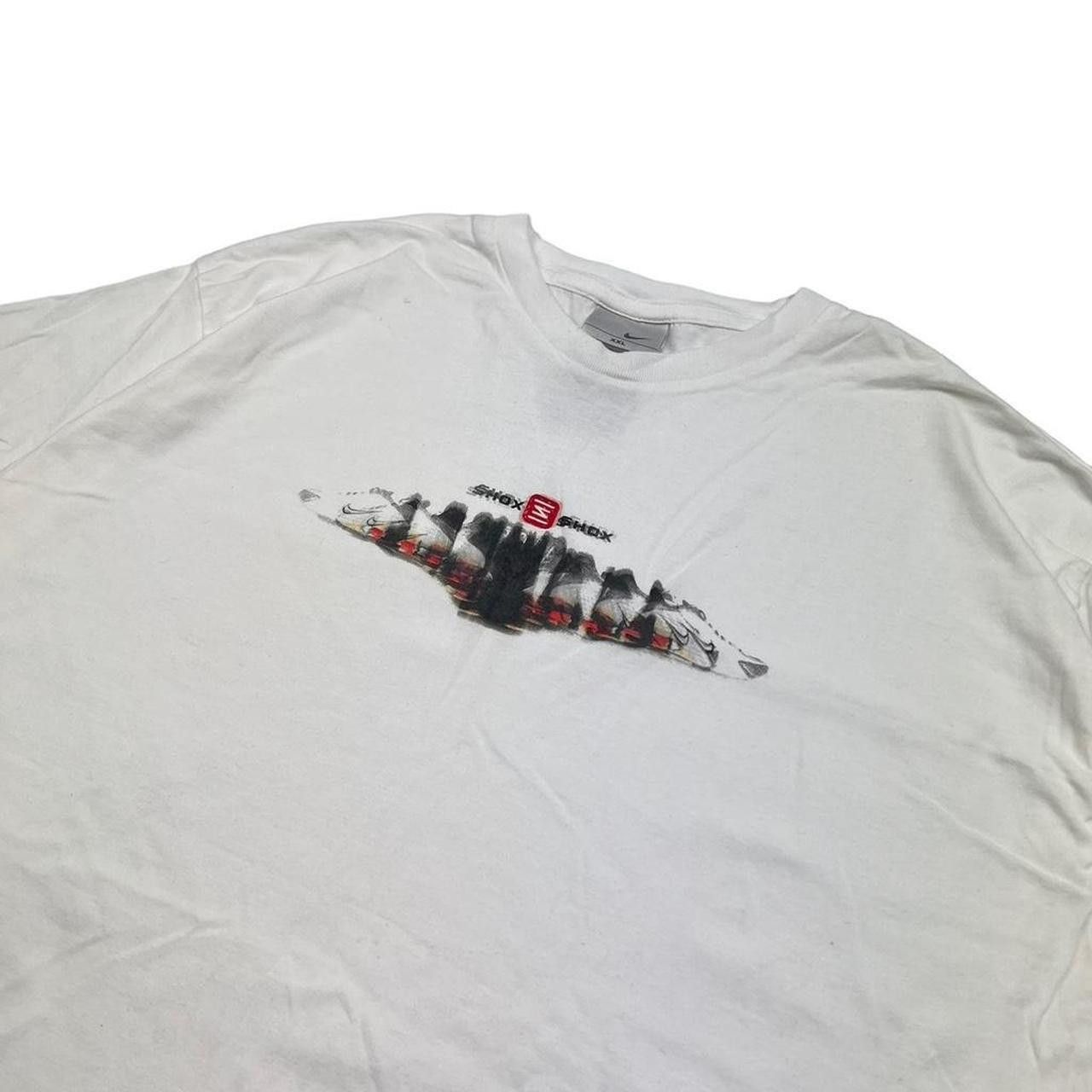 Nike Vintage 2000s Nike Shox T-shirt - XXL Size US XXL / EU 58 / 5 - 2 Thumbnail