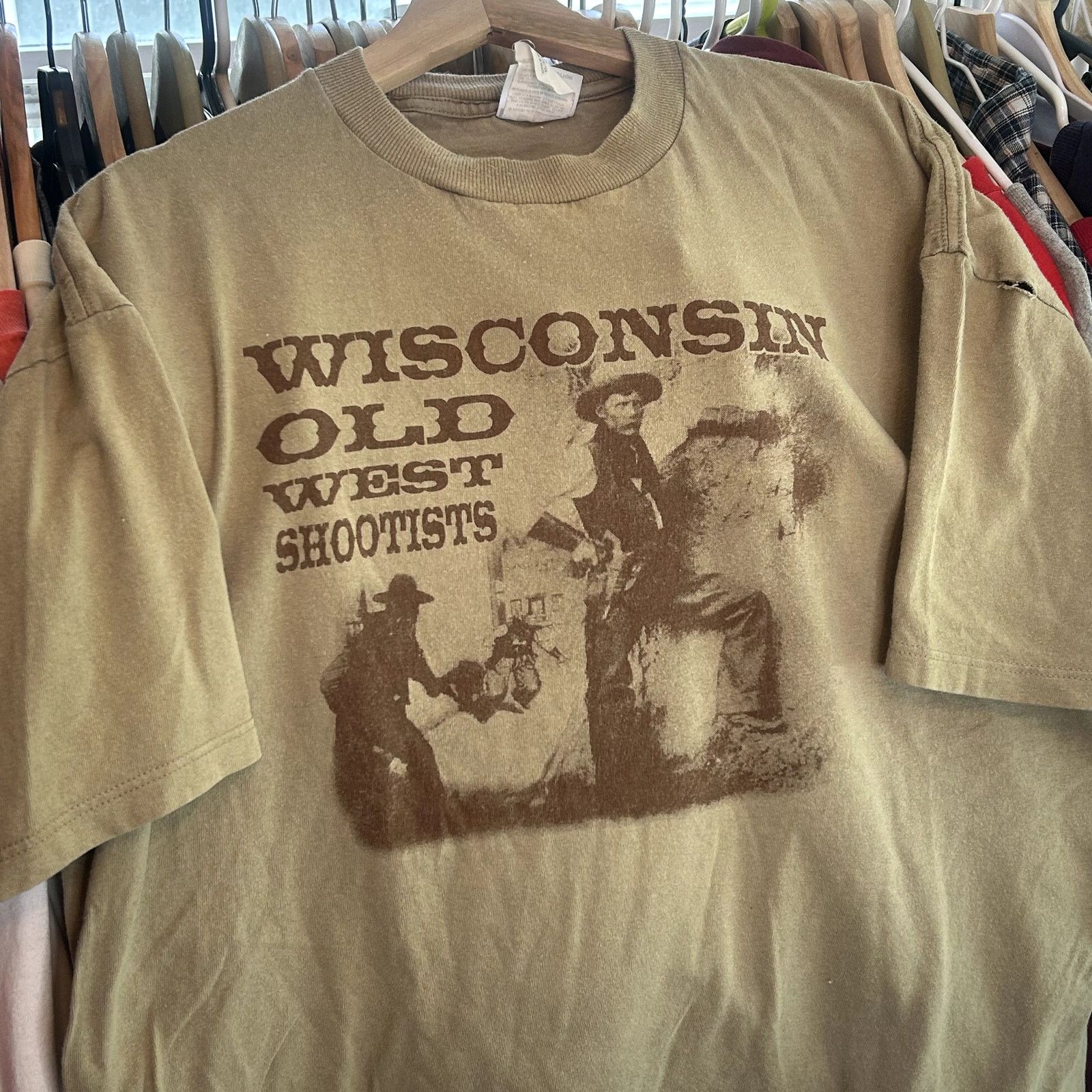 Jerzees Y2K Wisconsin West Shootists XL Size US XL / EU 56 / 4 - 2 Thumbnail