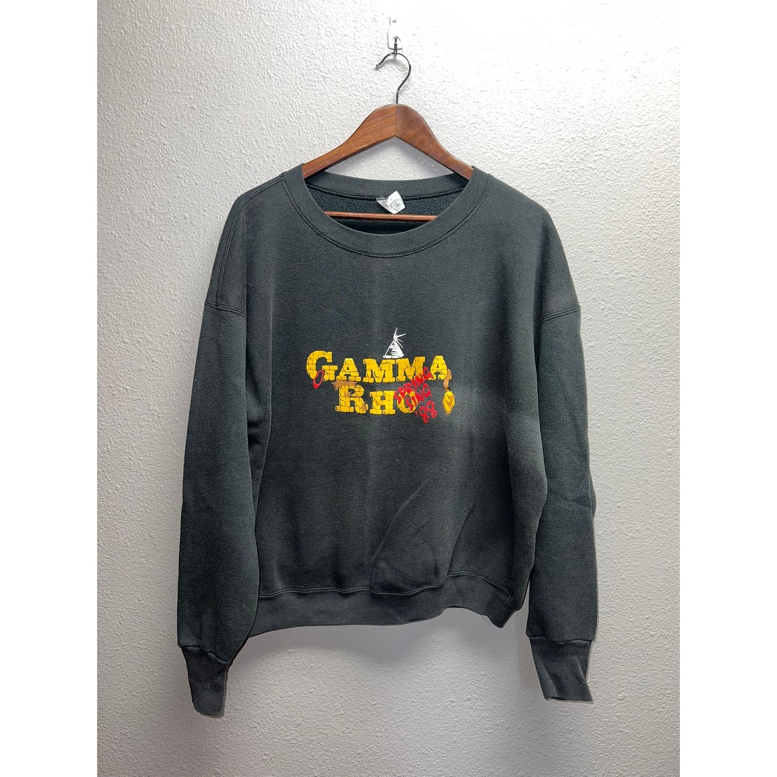 Vintage Vintage Gamma Rho Sweatshirt Spring Sing 1988 Crewneck 80s X Size US XL / EU 56 / 4 - 1 Thumbnail