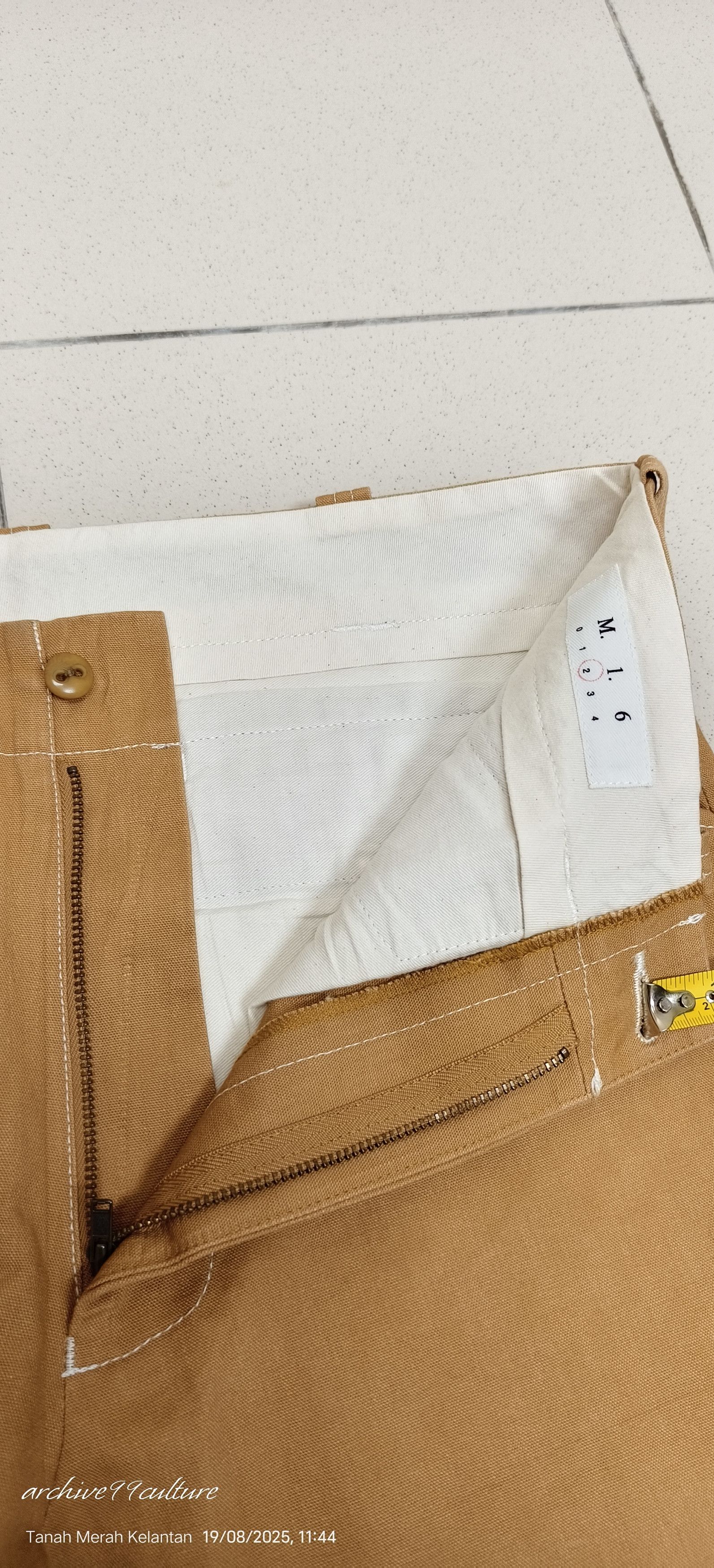Japanese Brand Archive M Sixteen M-16 Cotton duck hunting trousers Size US 32 / EU 48 - 7 Thumbnail