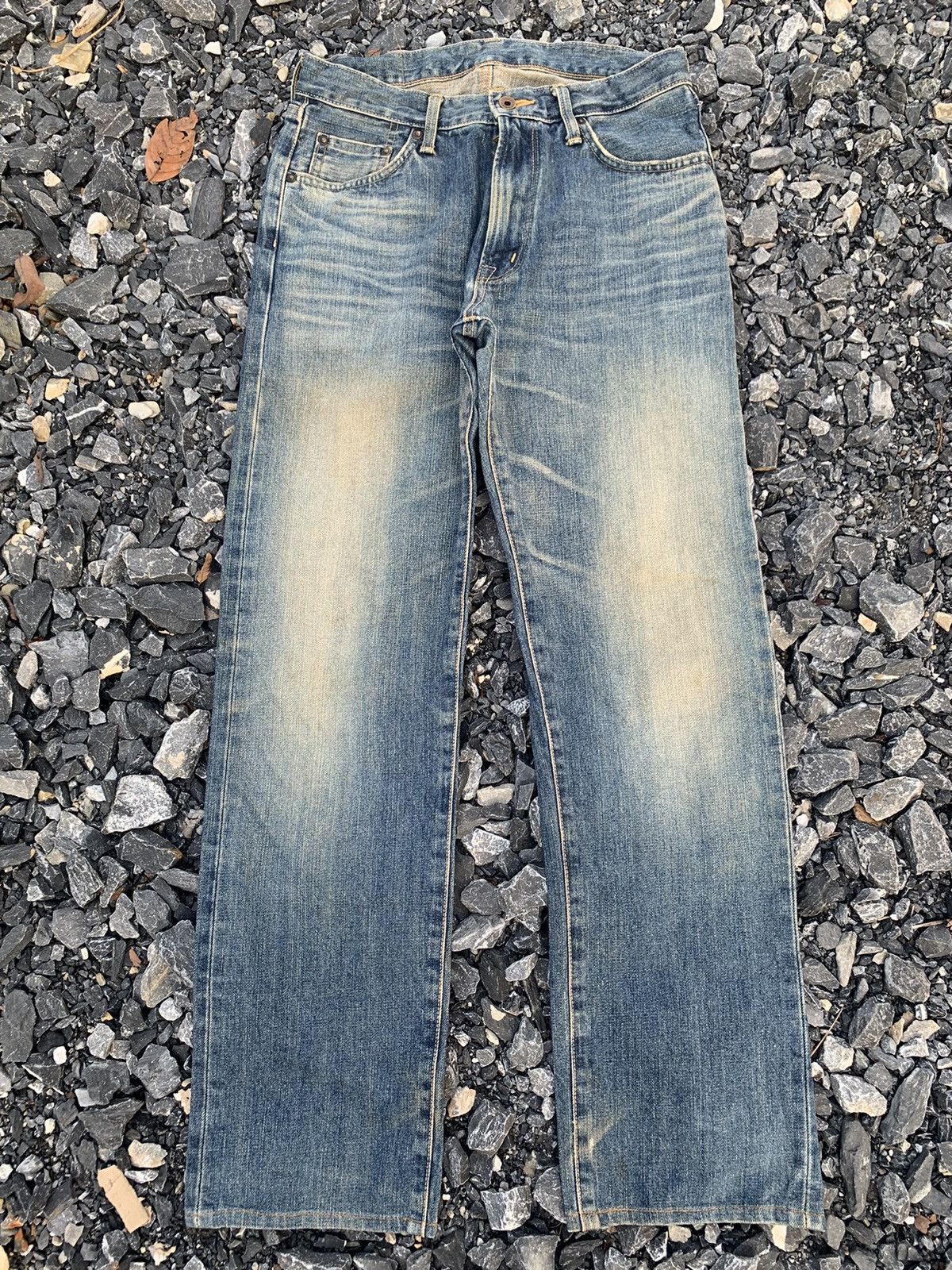 Kapital VINTAGE EDWIN 505XX SELVEDGE RUSTY JAPANESE DISTRESSED DENIM Size US 31 - 1 Thumbnail