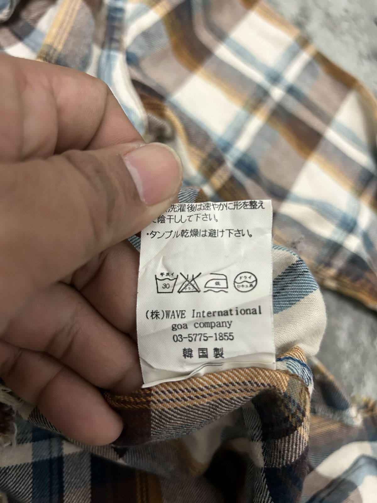 GOA Goa Japan Flannel Western Button Shirt Size US M / EU 48-50 / 2 - 14 Thumbnail