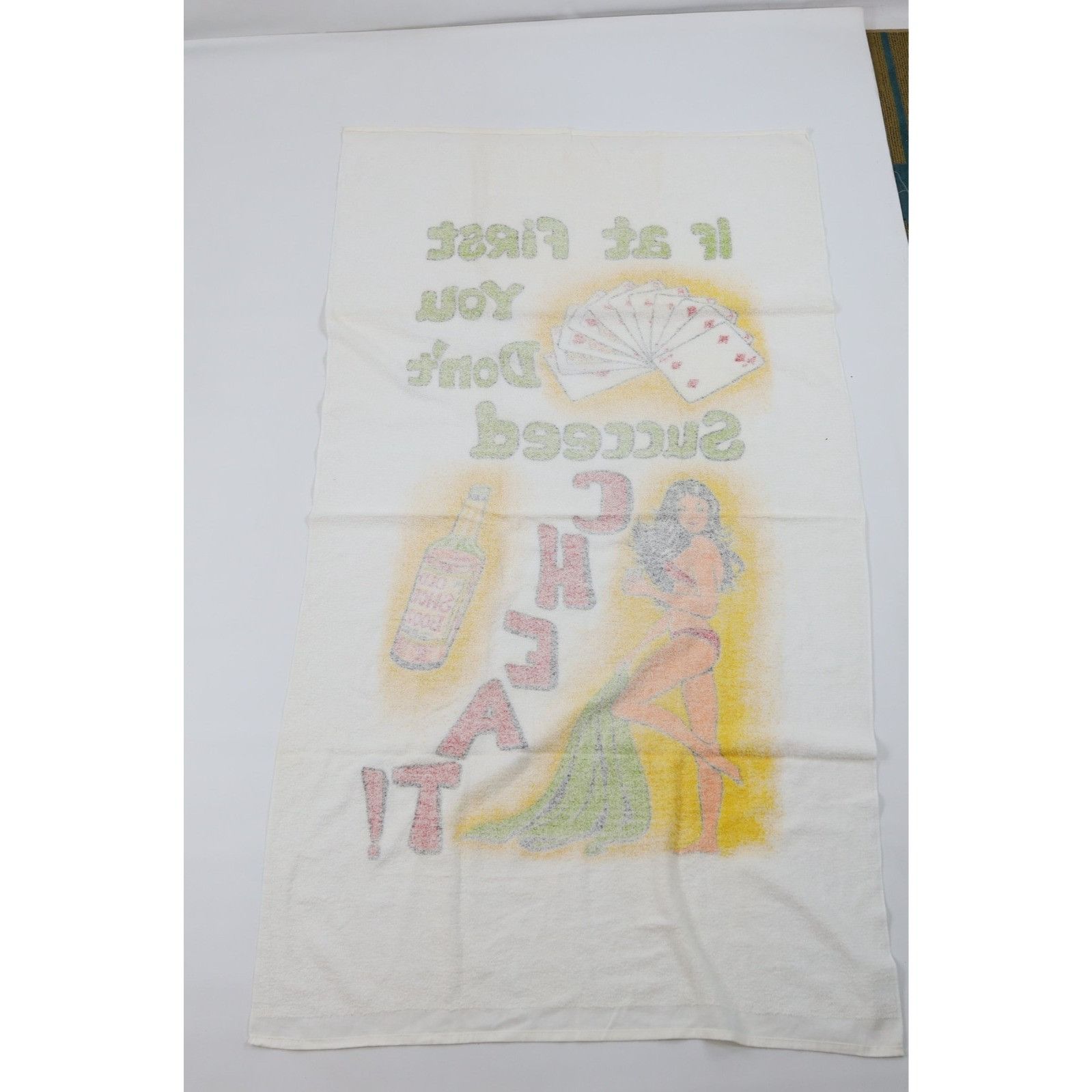 Vintage Vintage 80s 90s If At First You Don't Succeed Cheat Card Pok Size ONE SIZE - 9 Thumbnail