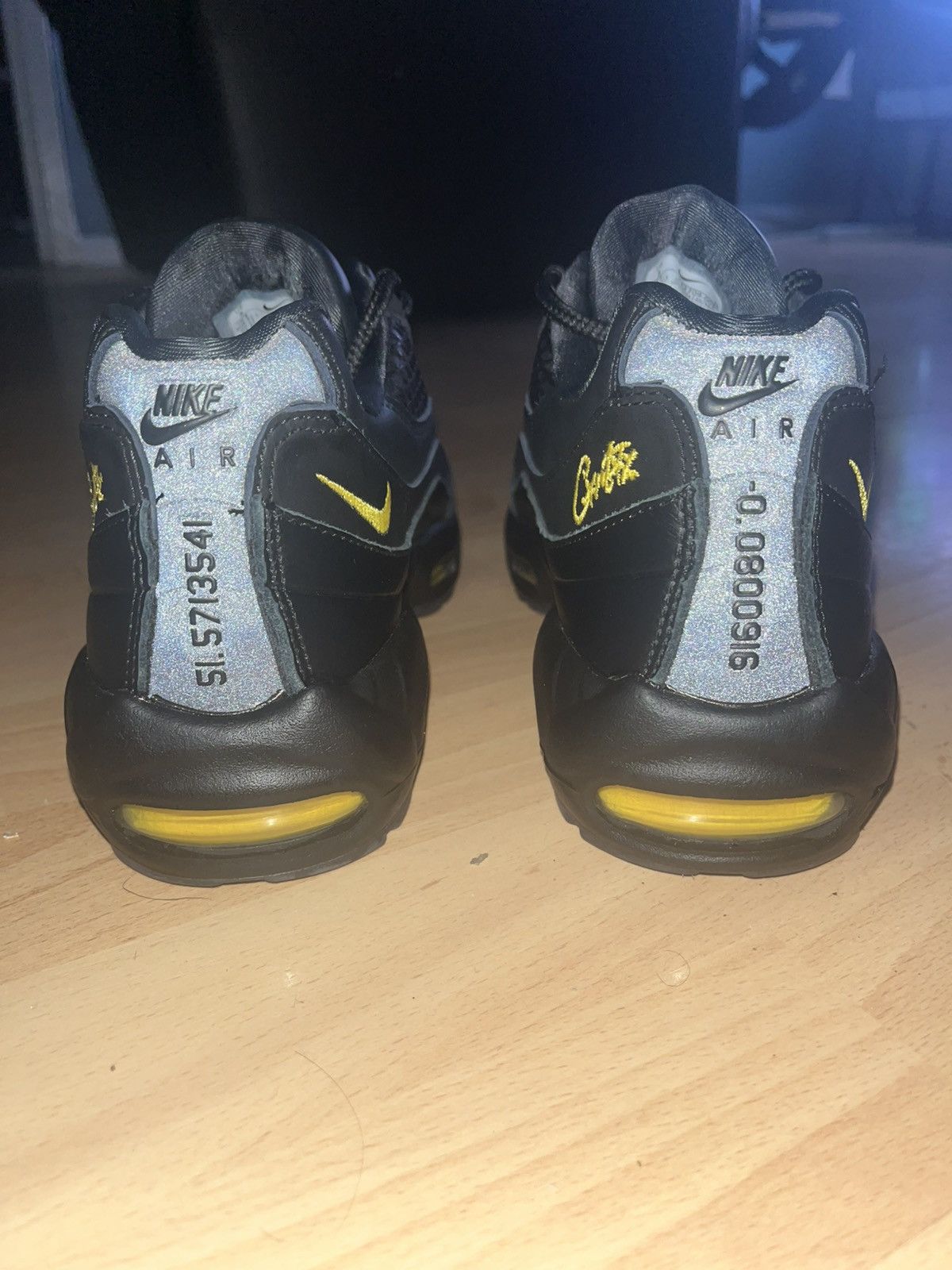Corteiz × Nike Corteiz X Nike Air Max 95 "Honey Blacks" Size US 8 / EU 41 - 4 Thumbnail