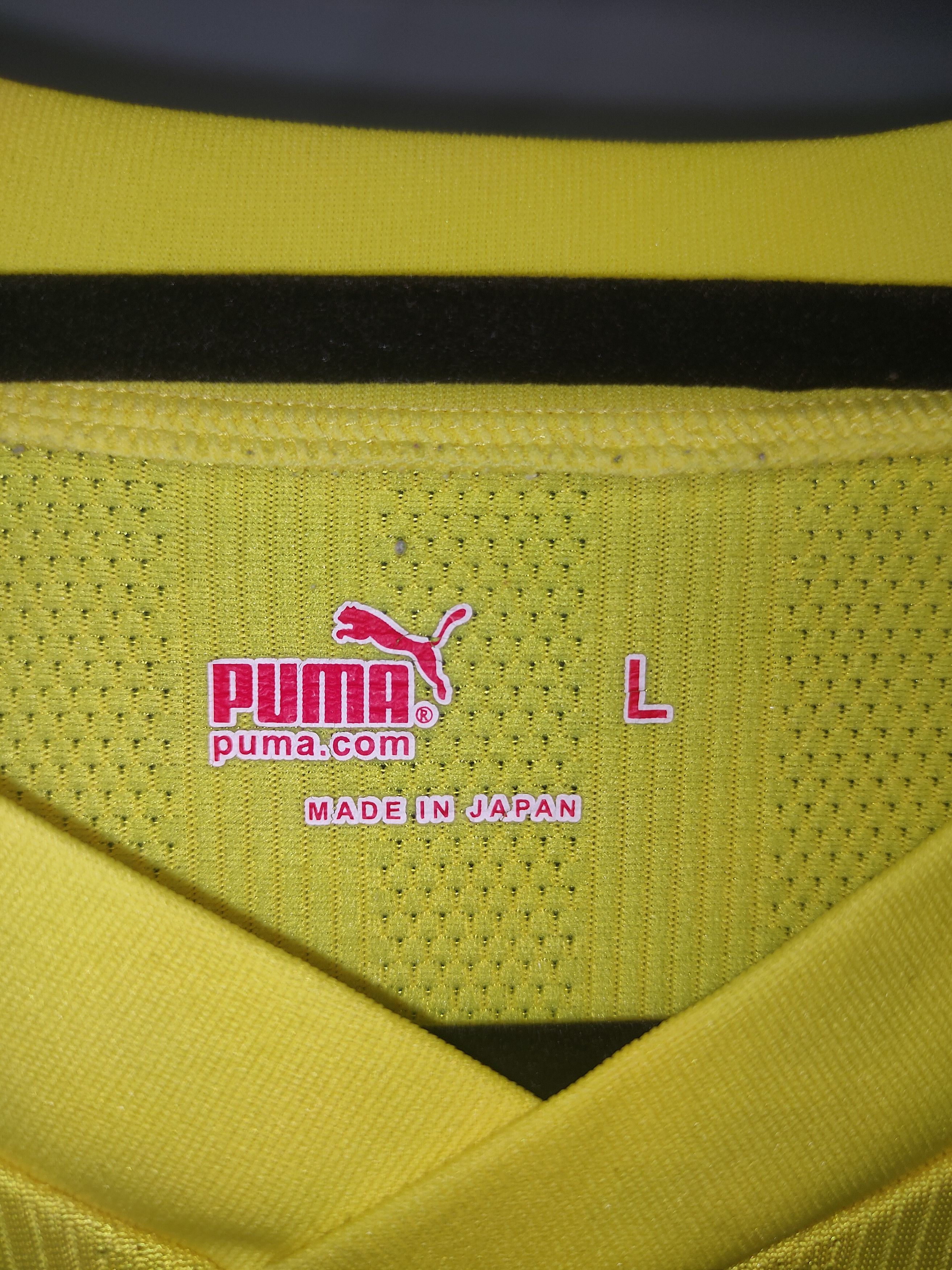Japanese Brand × Puma × Vintage Vintage Puma Jersey Long Sleeve Made In Japan 90's Size US L / EU 52-54 / 3 - 4 Thumbnail