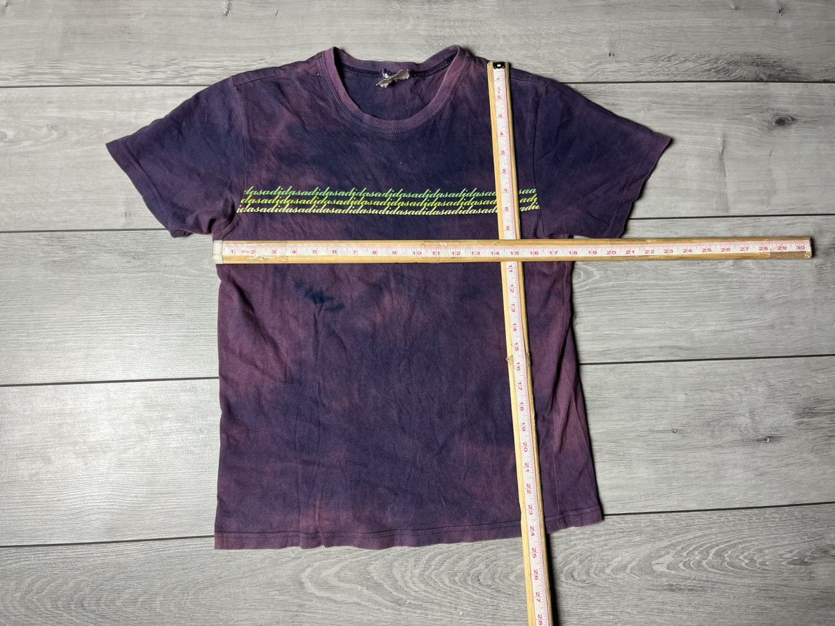 Adidas Vintage Adidas tshirt painted striped logo size Small Size US S / EU 44-46 / 1 - 6 Thumbnail