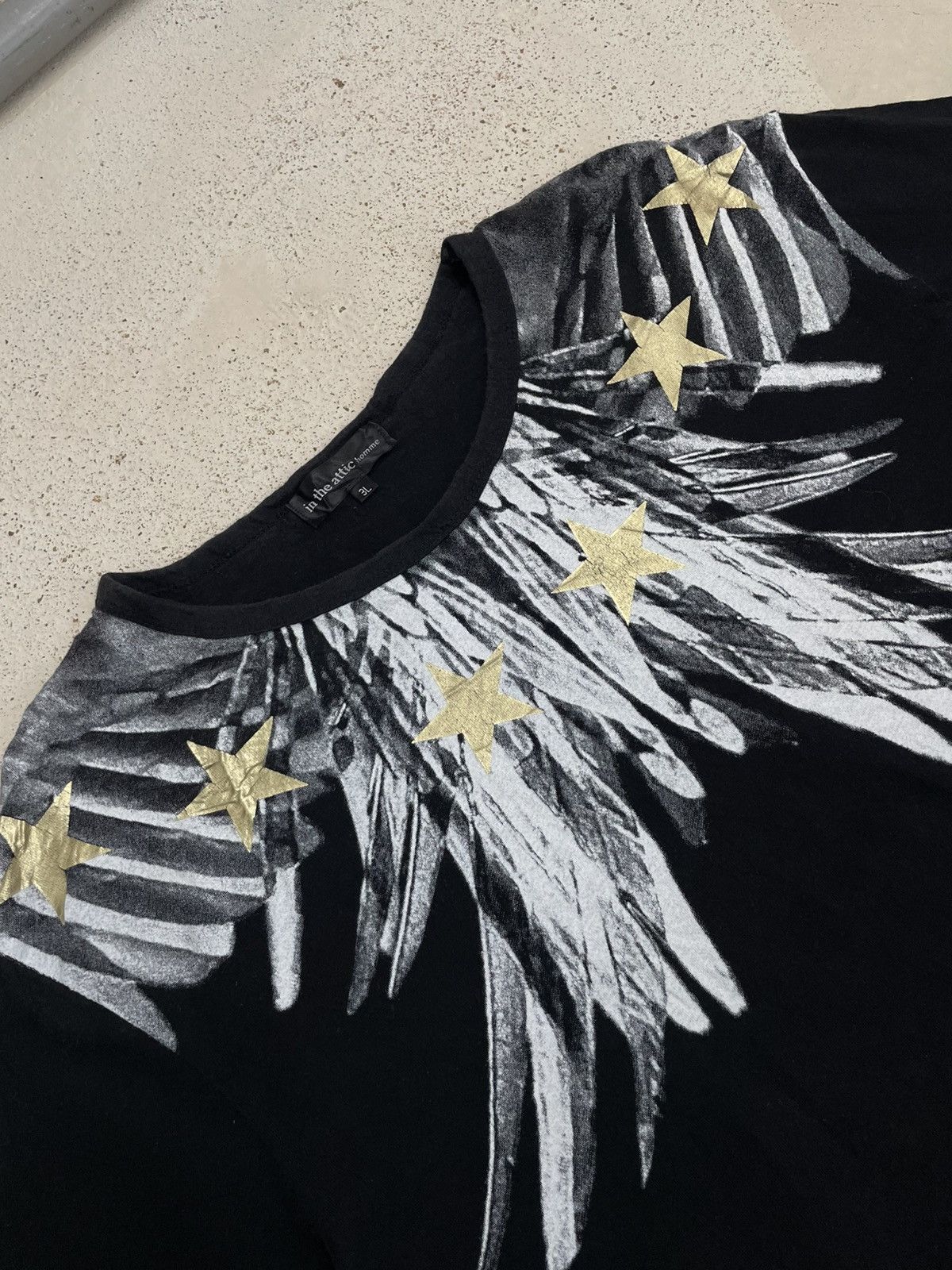 In The Attic In The Attic Homme Gothic Angel Wing Star Size US XXL / EU 58 / 5 - 5 Thumbnail