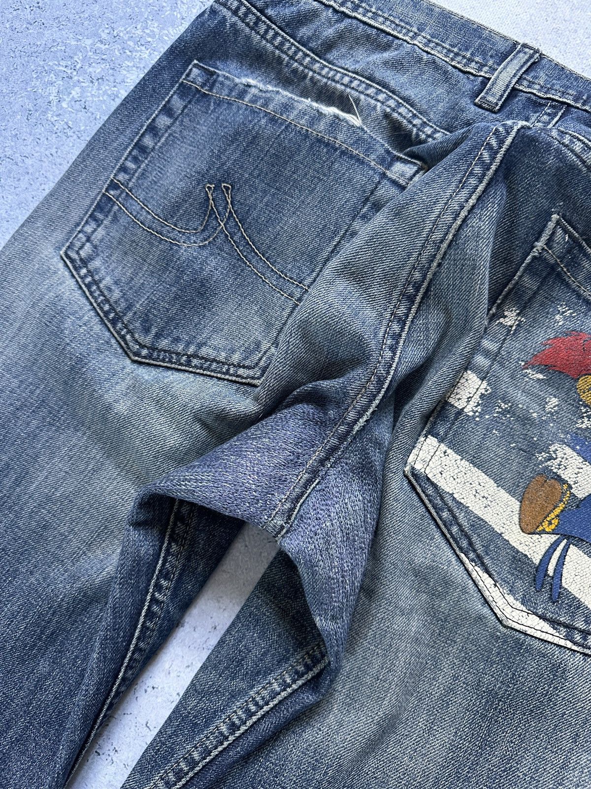Iceberg Iceberg Looney Tunes Jeans Men’s 31 Vintage Disney Rare Size US 31 - 14 Thumbnail