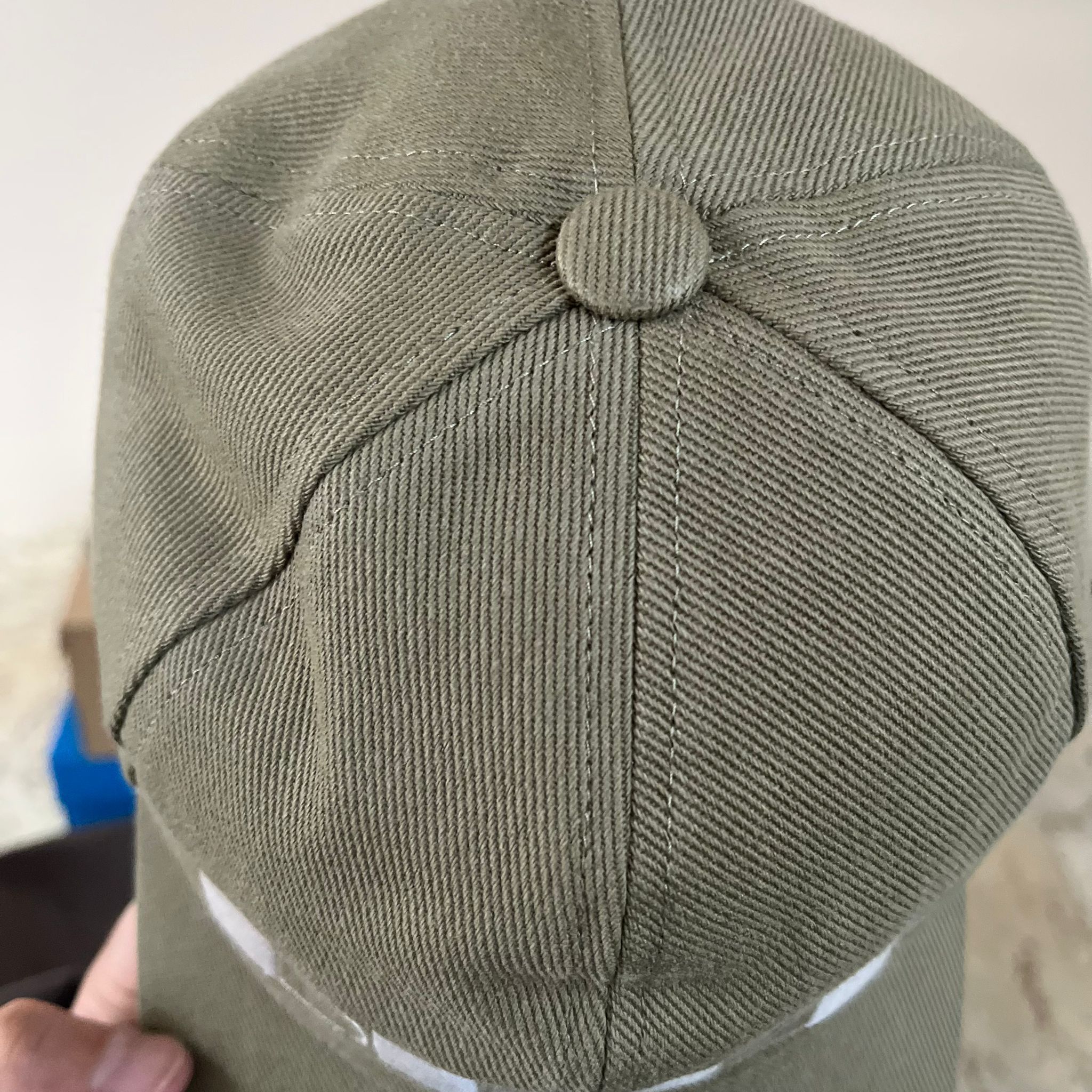 Rick Owens Drkshdw o1rshd1 Size M / Embroidered Logo Snapback Hat Pale Green Size ONE SIZE - 7 Thumbnail