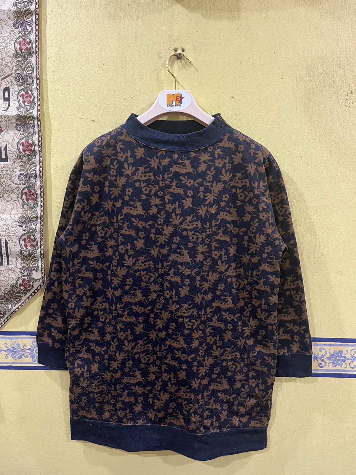 Junko Shimada junko shimada dark with a flecked, or floral print pattern Size L / US 10 / IT 46 - 1 Thumbnail