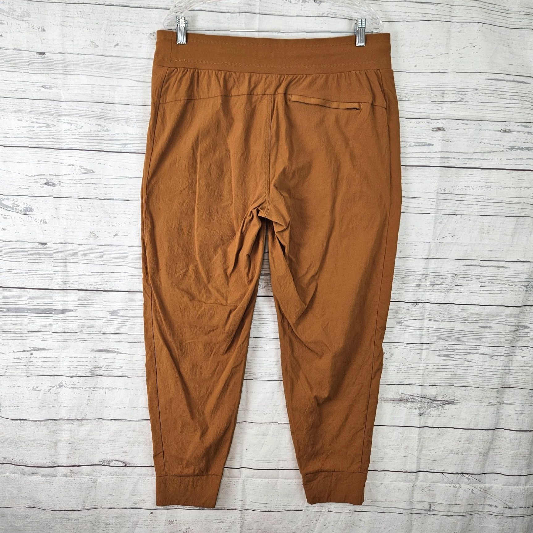 Athleta Athleta Womens Trekkie North Jogger Pants 14 High Rise Pockets Brown Nylon Spandex Size 36" / US 14 / IT 50 - 3 Thumbnail