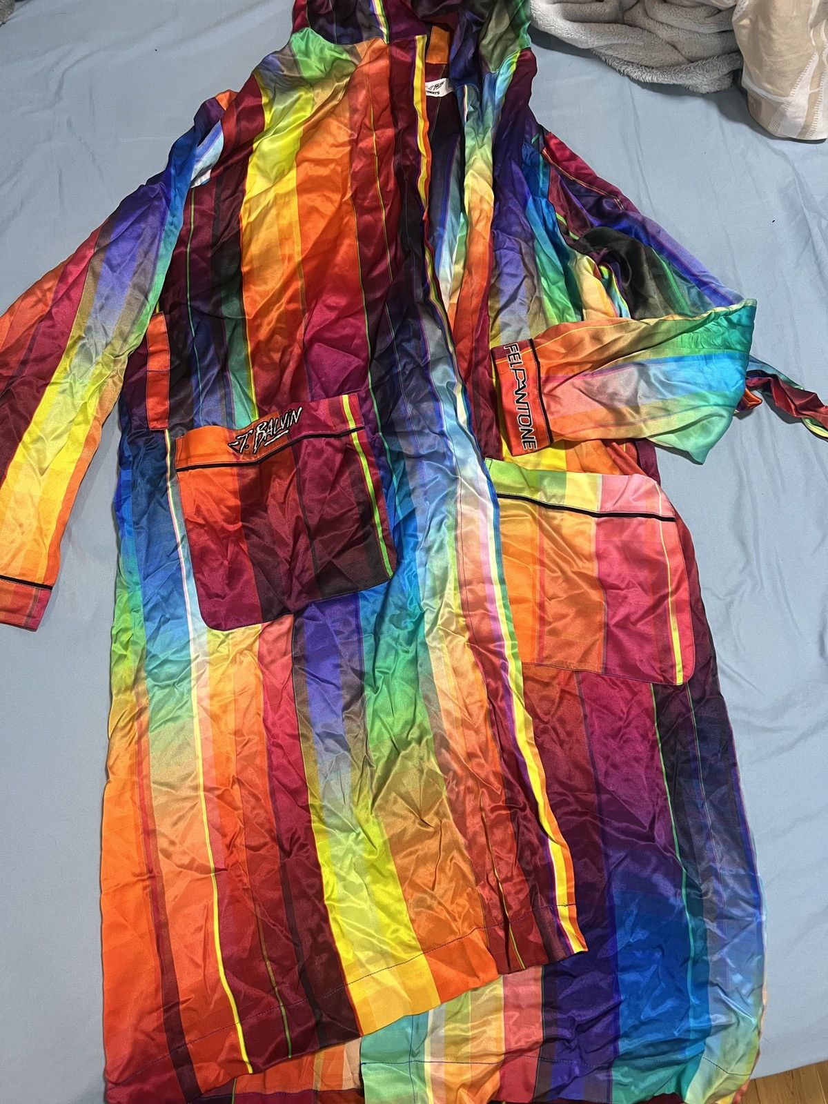 Other Felipe Pantone J.Balvin Subtractive Variability Silk Robe Size US L / EU 52-54 / 3 - 1 Thumbnail