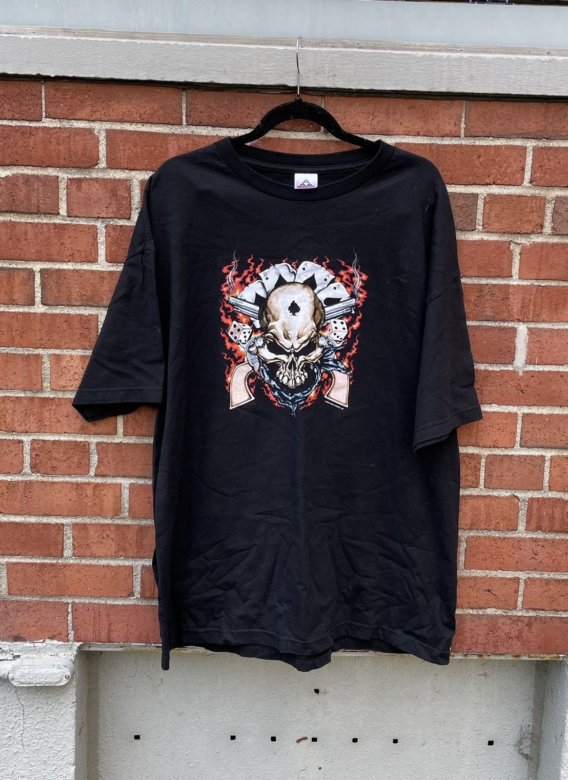 AAA vintage Good Sports Skull,flaming dueling pistol T-Shirt Size US XXL / EU 58 / 5 - 1 Thumbnail