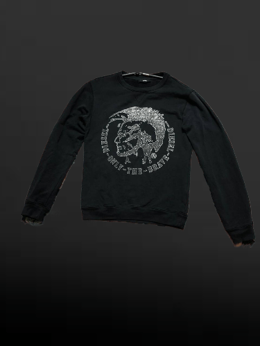 Diesel Diesel Long Sleeve T-Shirt Women's Big Print Size M / US 6-8 / IT 42-44 - 1 Thumbnail