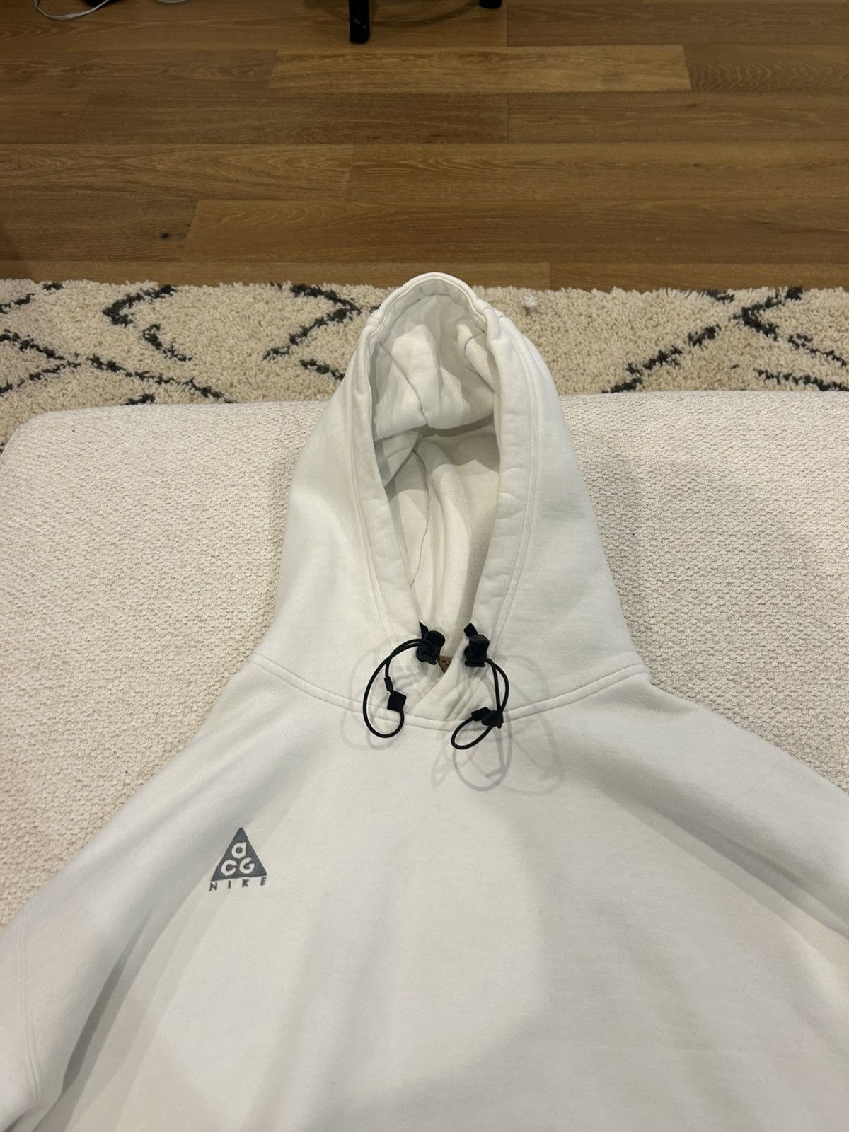 Nike ACG Nike ACG White Fleece Pullover Hoodie Size US M / EU 48-50 / 2 - 4 Thumbnail