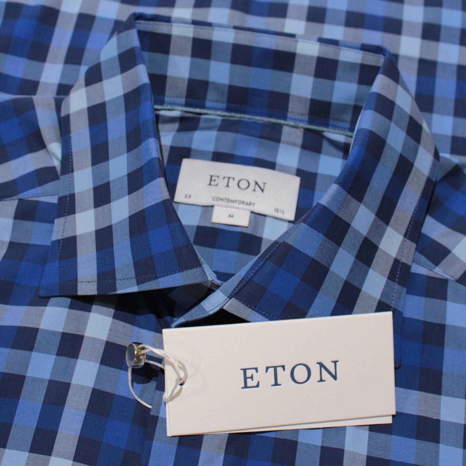 Eton Eton New with tags Shirt Size M US In Blue Size US M / EU 48-50 / 2 - 1 Thumbnail
