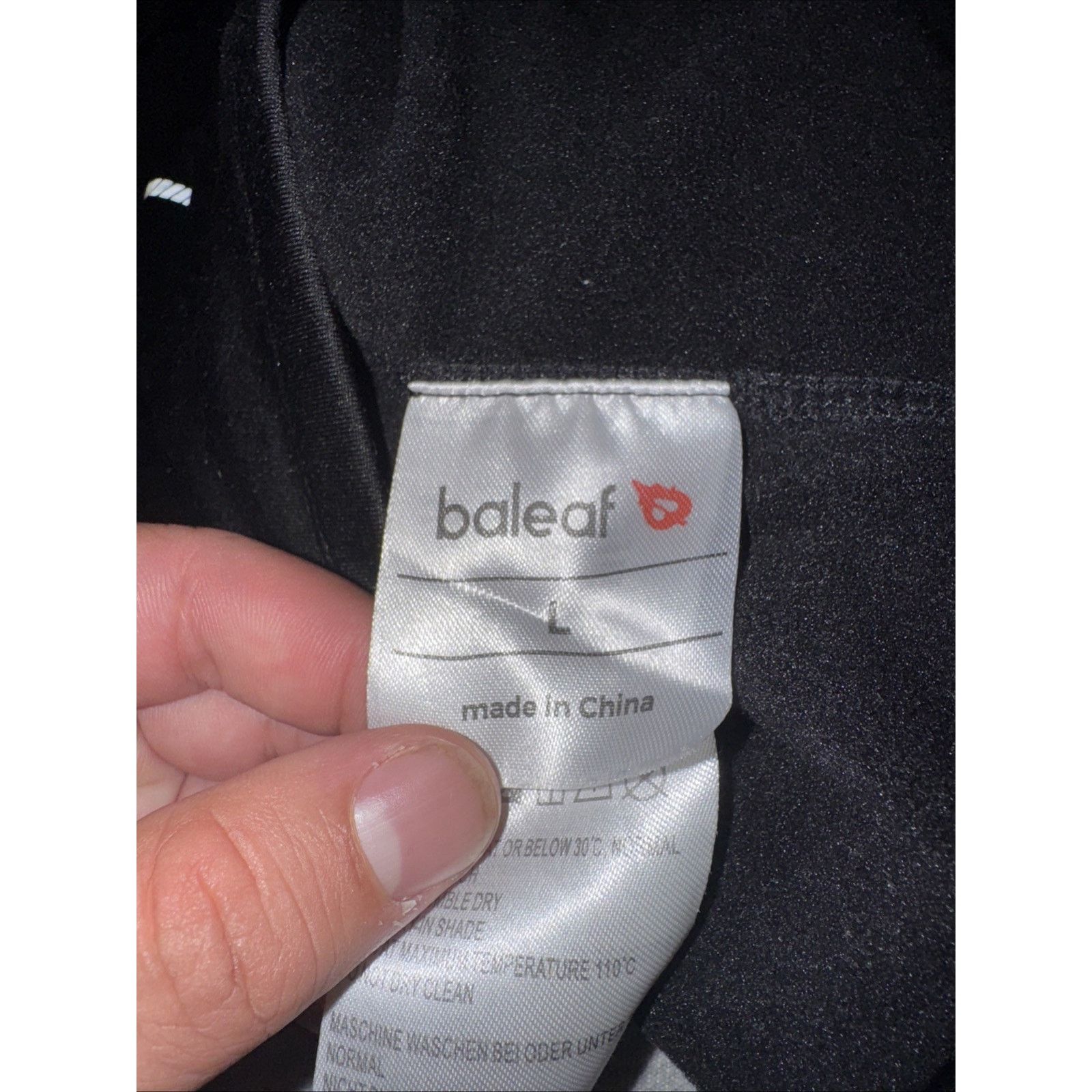 Vintage Baleaf Mock Neck Compression Shirt Black 20x27 Large Size L / US 10 / IT 46 - 4 Thumbnail