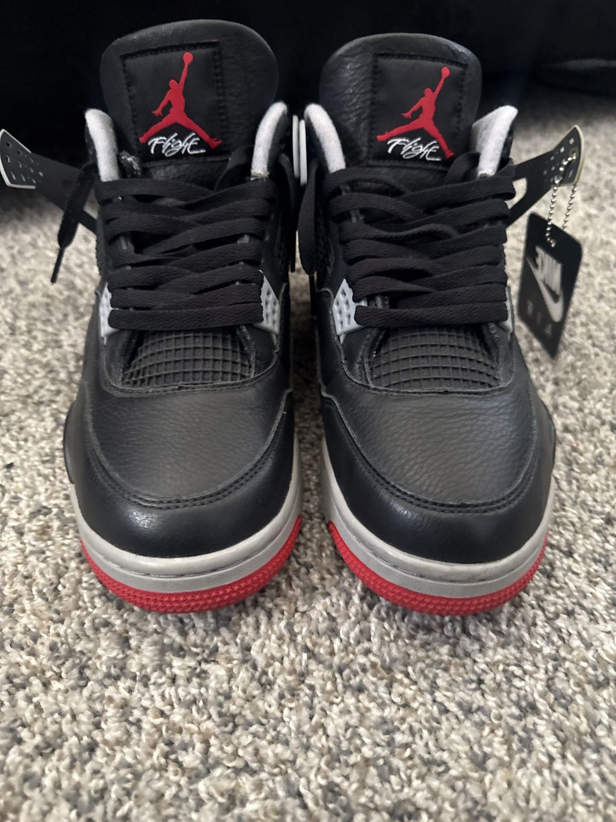Jordan Brand Jordan 4 bred reimagined Size US 12 / EU 45 - 3 Thumbnail