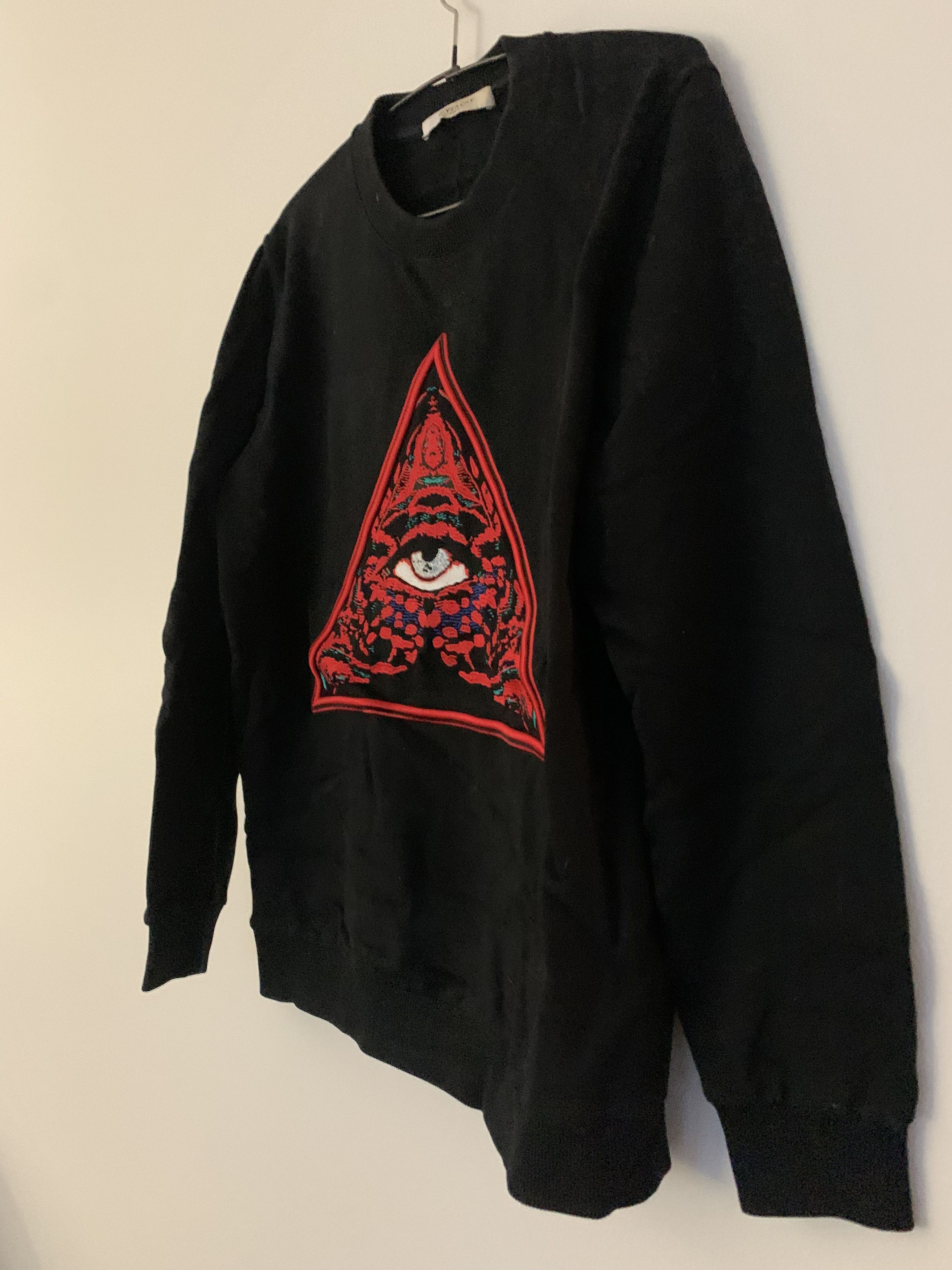 Givenchy Givenchy Cuban-Fit Embroidered Sweatshirt Size US XS / EU 42 / 0 - 2 Thumbnail