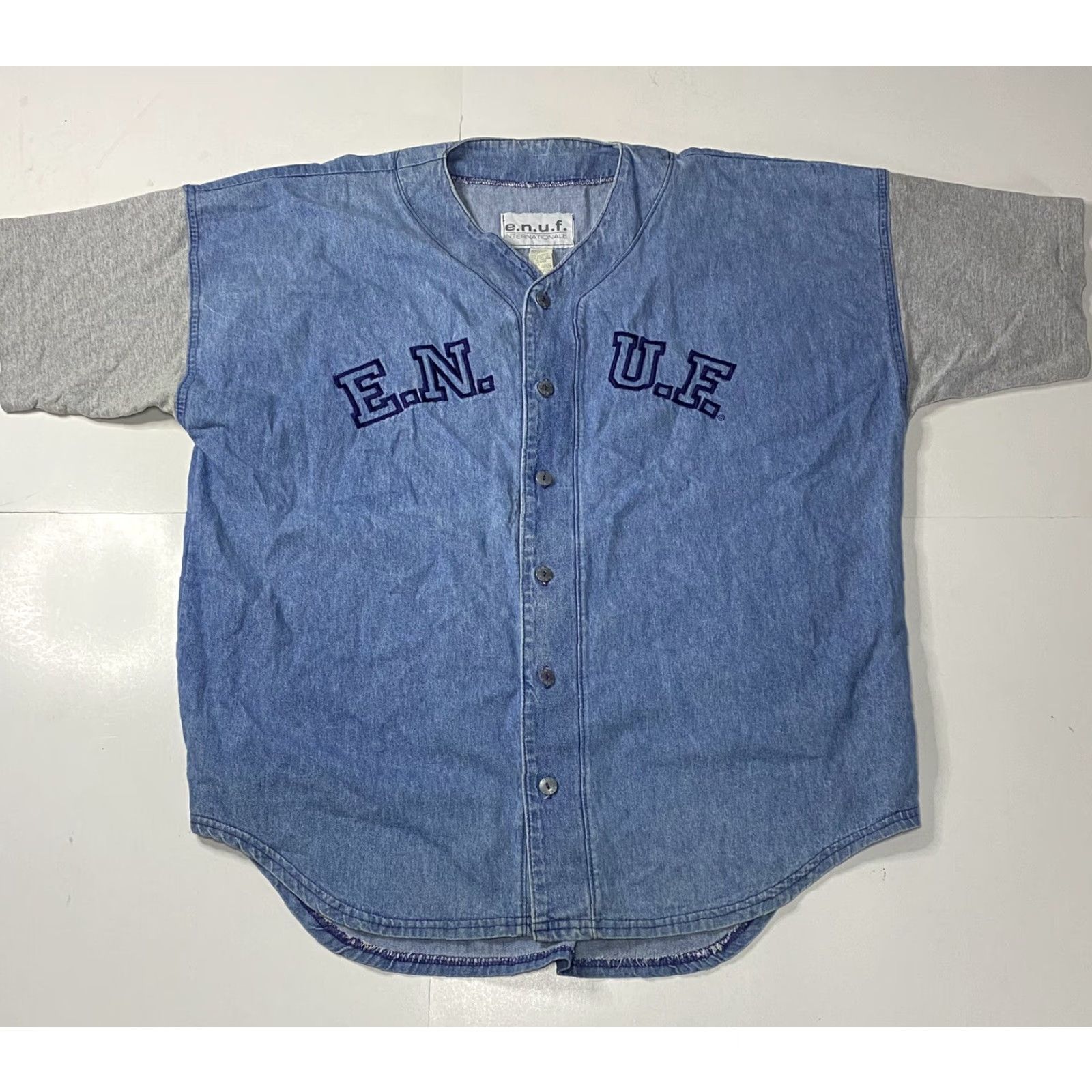 Denime VINTAGE ENUF Internationale Shirt Size US S / EU 44-46 / 1 - 2 Thumbnail