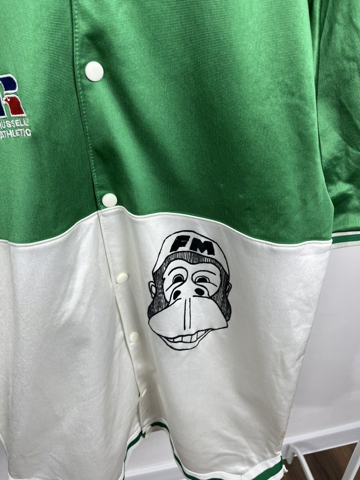 Russell Athletic × Vintage Vintage Russell Athletic Monkey Baseball Jersey Shirt FM Size US XL / EU 56 / 4 - 5 Thumbnail