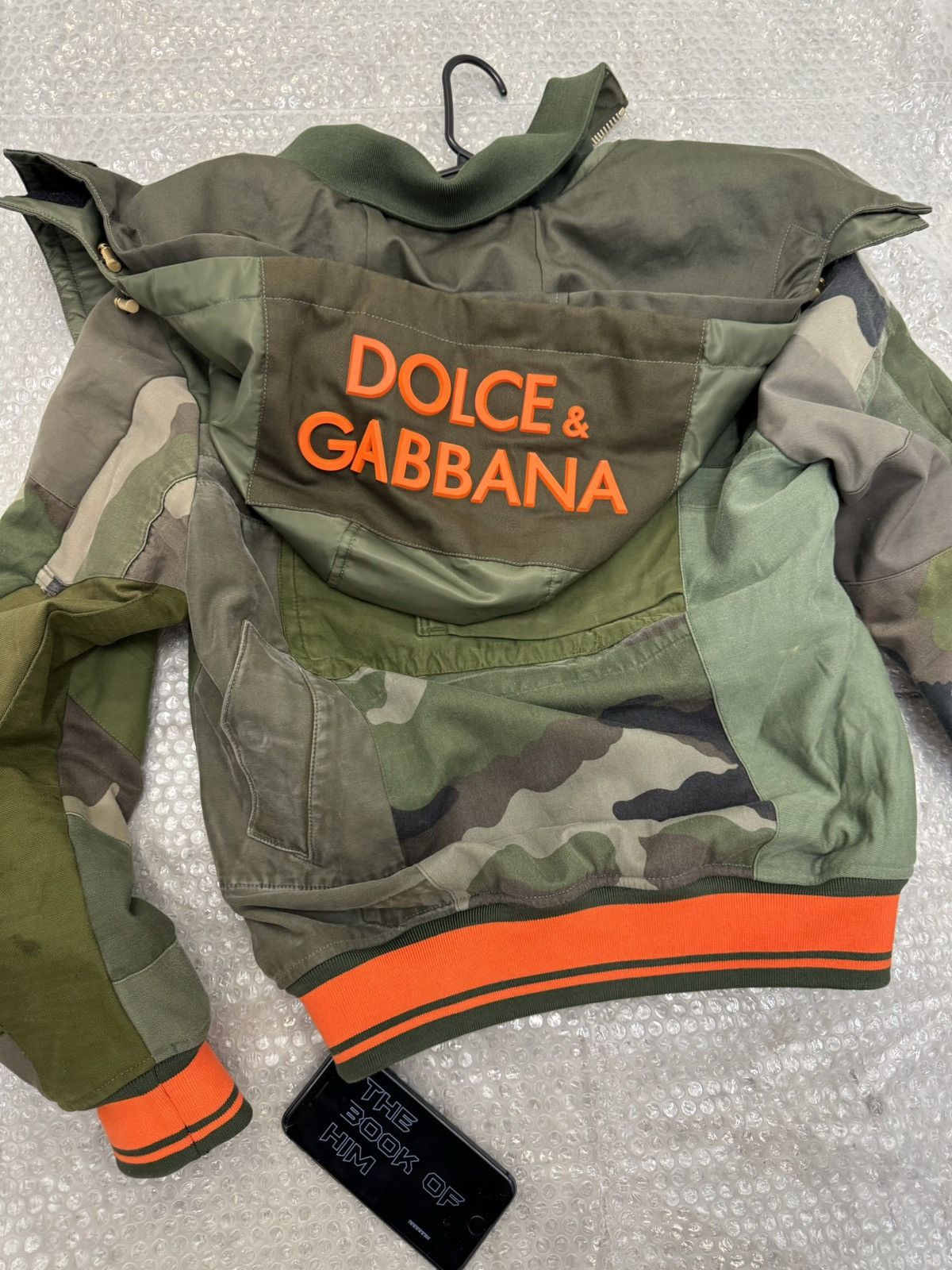 Dolce & Gabbana Camo Dolce & Gabbana Patchwork Bomber Jacket Size US S / EU 44-46 / 1 - 6 Thumbnail