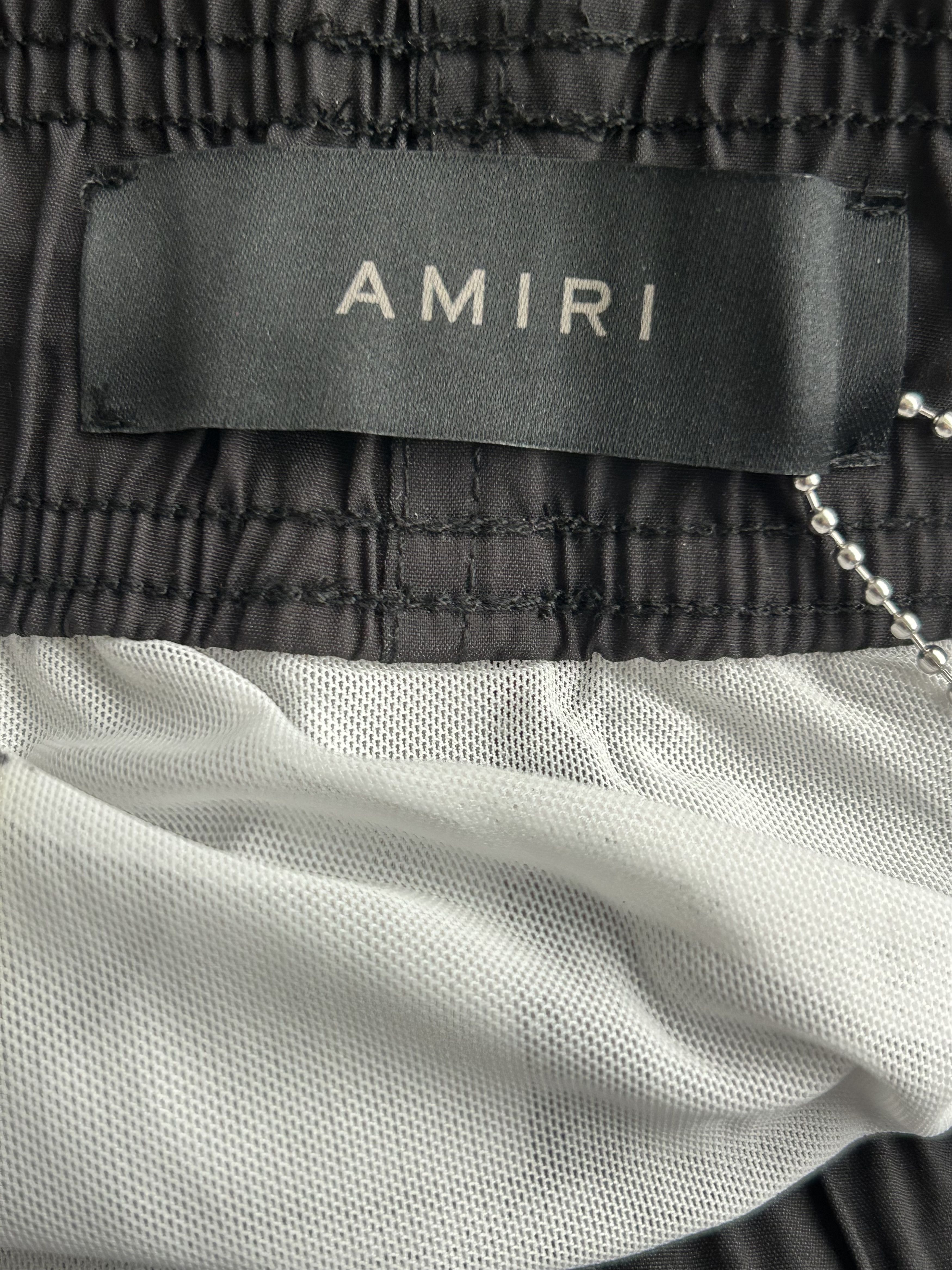 Amiri Amiri Black & Multicolor Fortune Logo Swimshorts Size US 30 / EU 46 - 3 Thumbnail