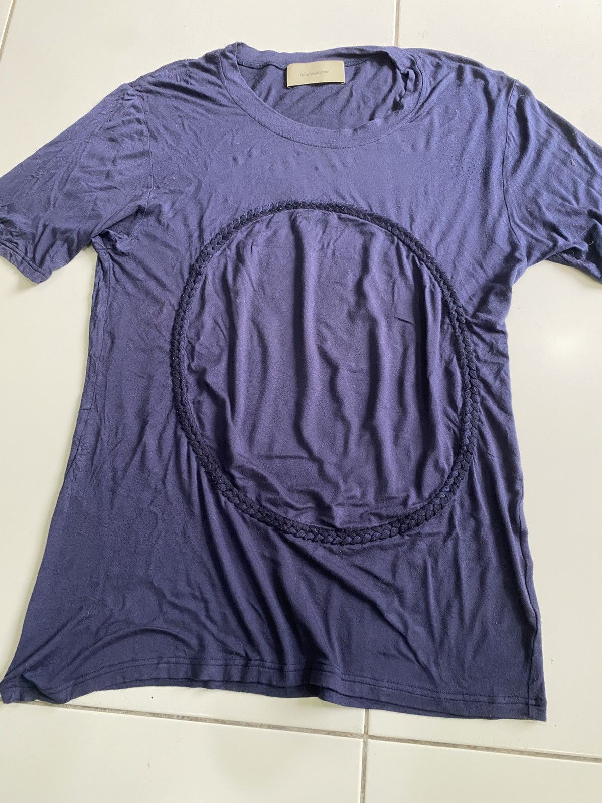 Japanese Brand Licht bestreben Dark blue Shirt Size M / US 6-8 / IT 42-44 - 2 Thumbnail