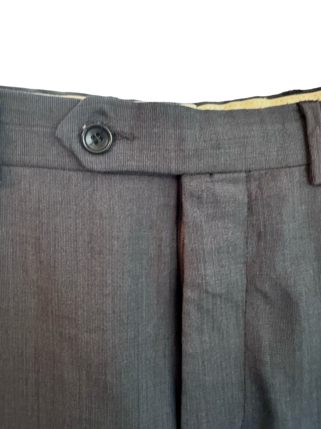 Brooks Brothers Brooks Brothers 346 100% Wool Dress Pants -Charcoal, W34 L30 Size US 34 / EU 50 - 3 Thumbnail