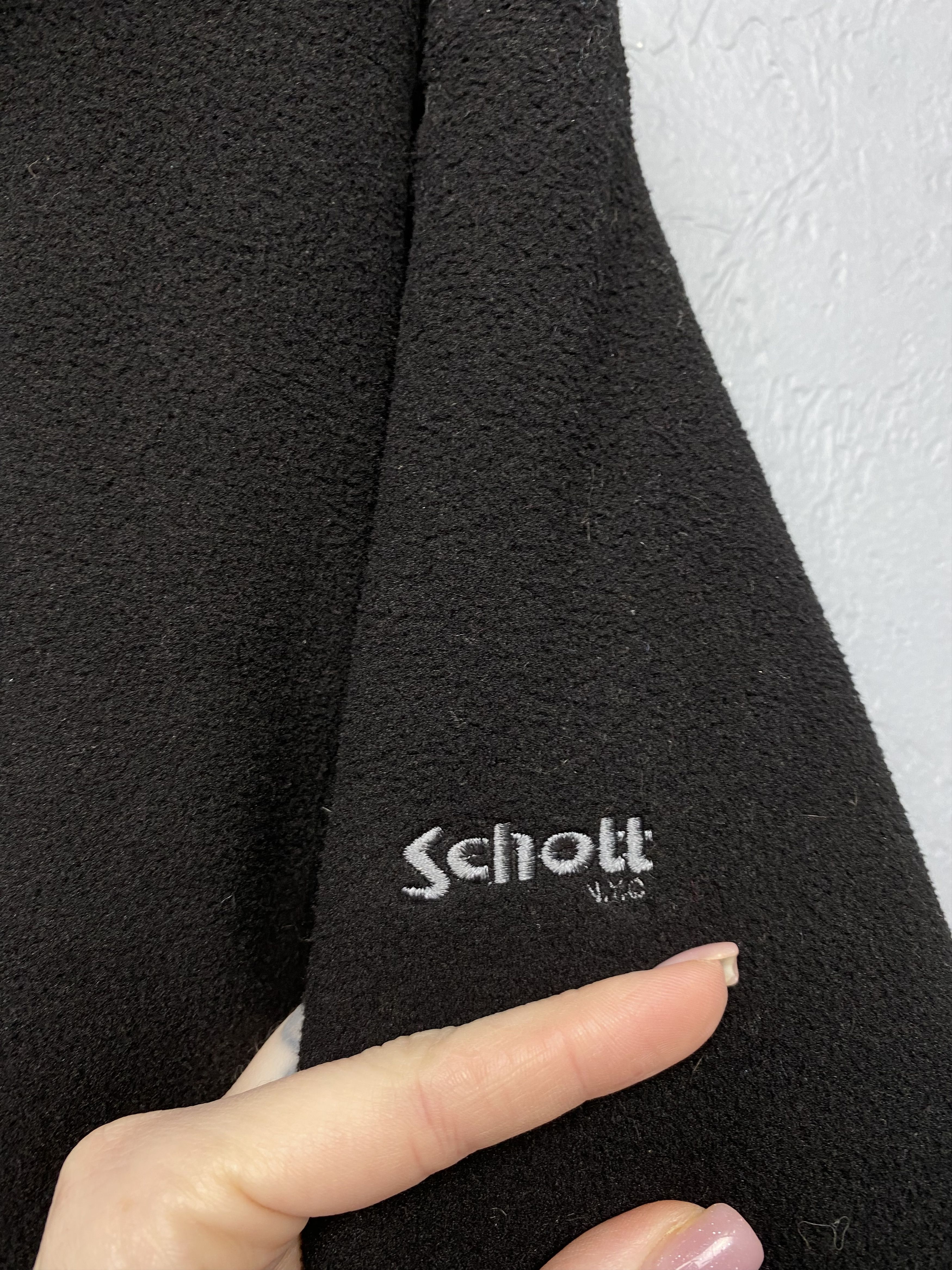 Schott × Vintage Schott Vintage Mens Sherpa Fleece Jacket Size US M / EU 48-50 / 2 - 4 Thumbnail