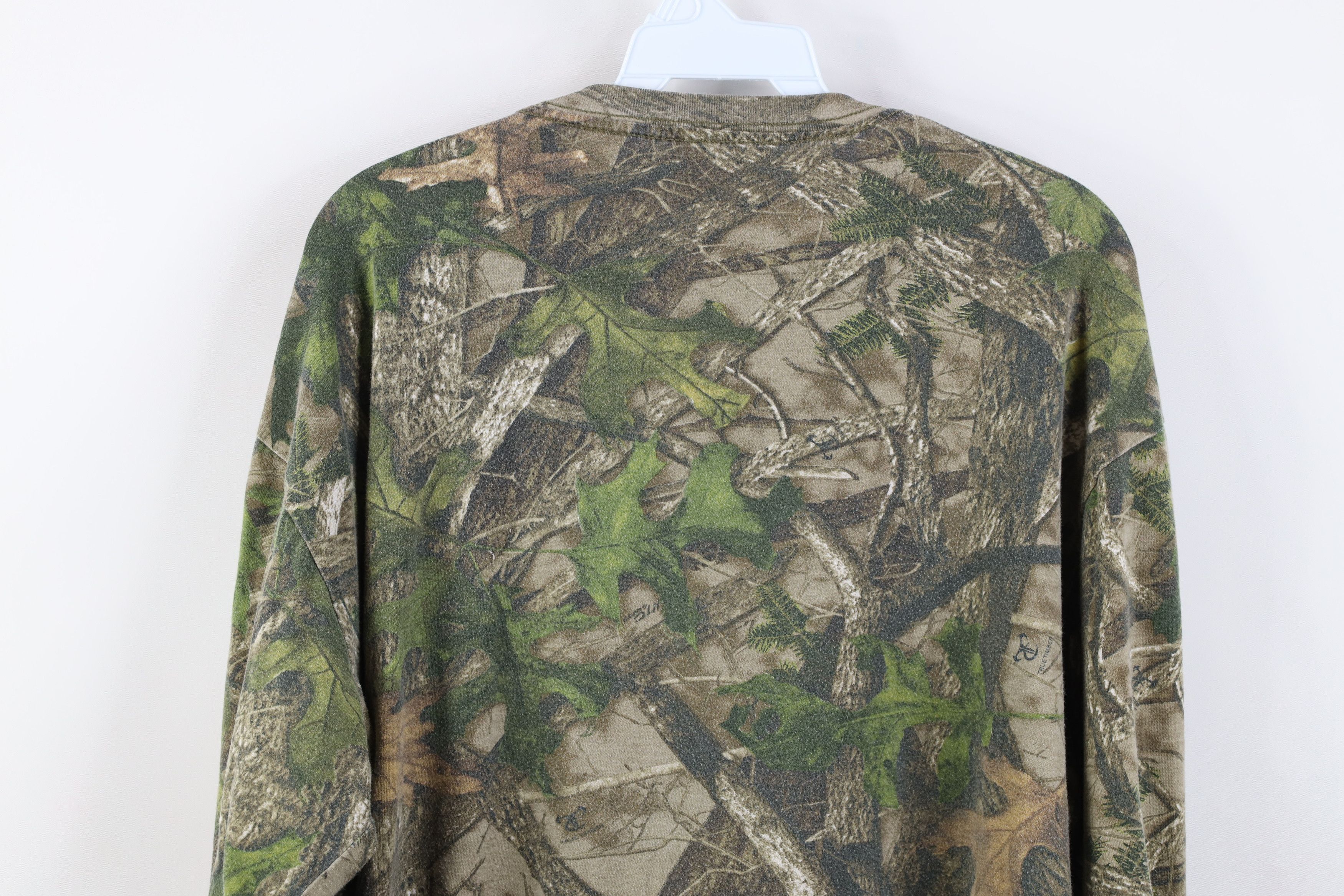 Vintage Vintage 90s Y2K Streetwear Camouflage Long Sleeve T-Shirt Size US XL / EU 56 / 4 - 10 Thumbnail