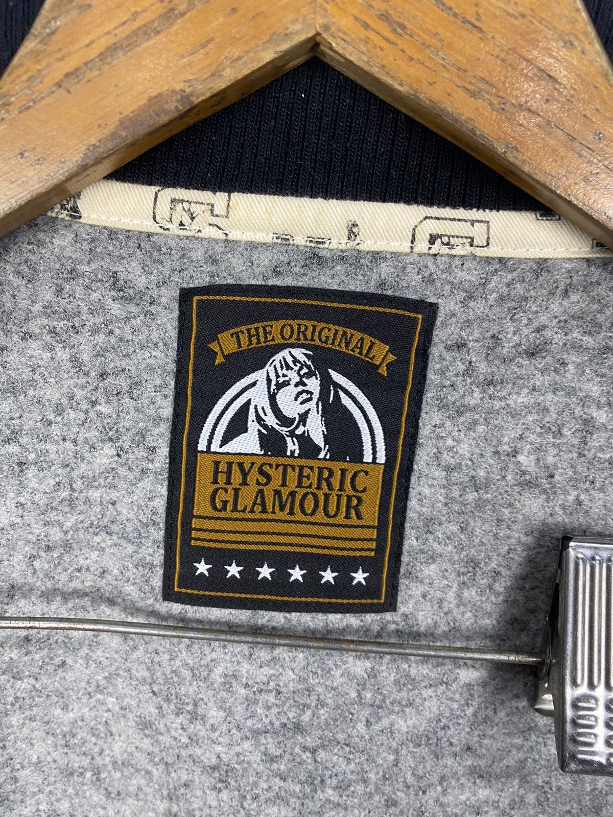 Hysteric Glamour × Japanese Brand Vintage Hysteric Glamour Varsity Jacket. #E3 Size US M / EU 48-50 / 2 - 7 Thumbnail