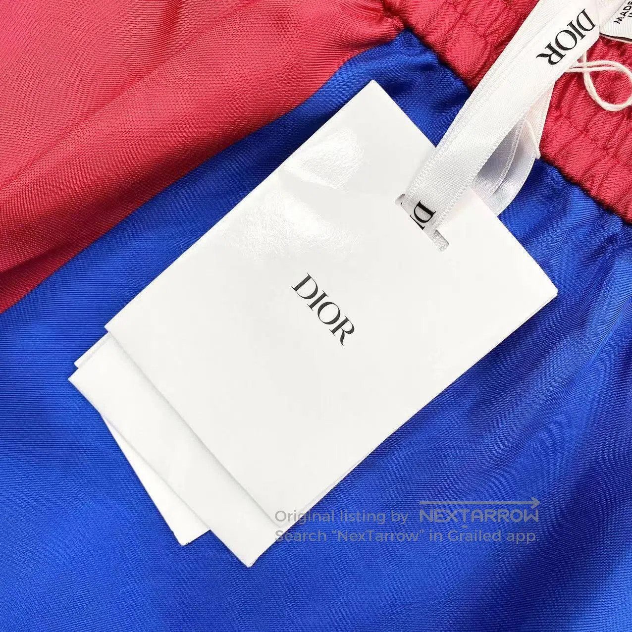 Dior Dior Red and blue color-blocked shorts| Size 26" / US 2 / IT 38 - 4 Thumbnail