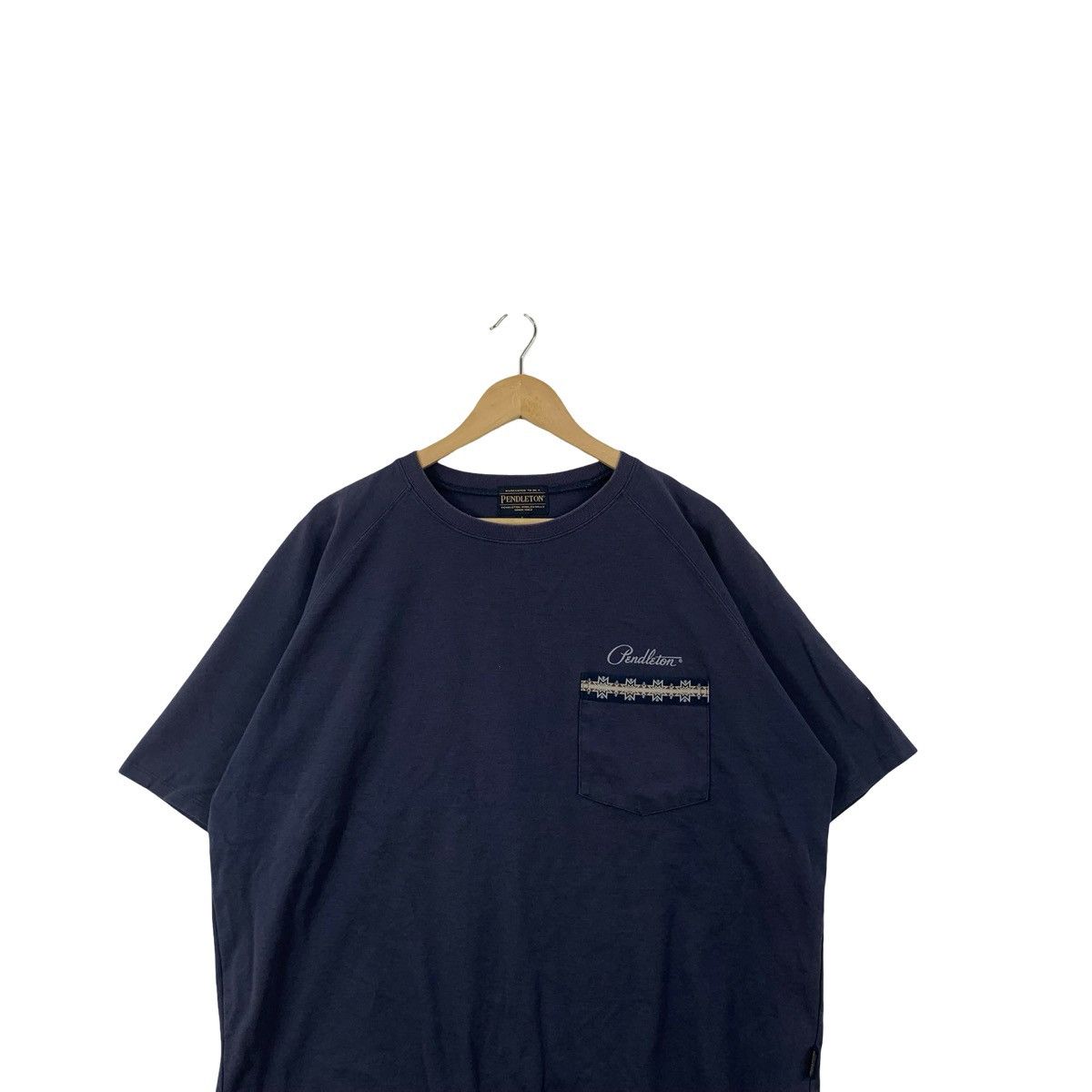 Pendleton Vintage Pendleton Pocket Minimal Logo Embroidered Tee with T Size US L / EU 52-54 / 3 - 3 Thumbnail