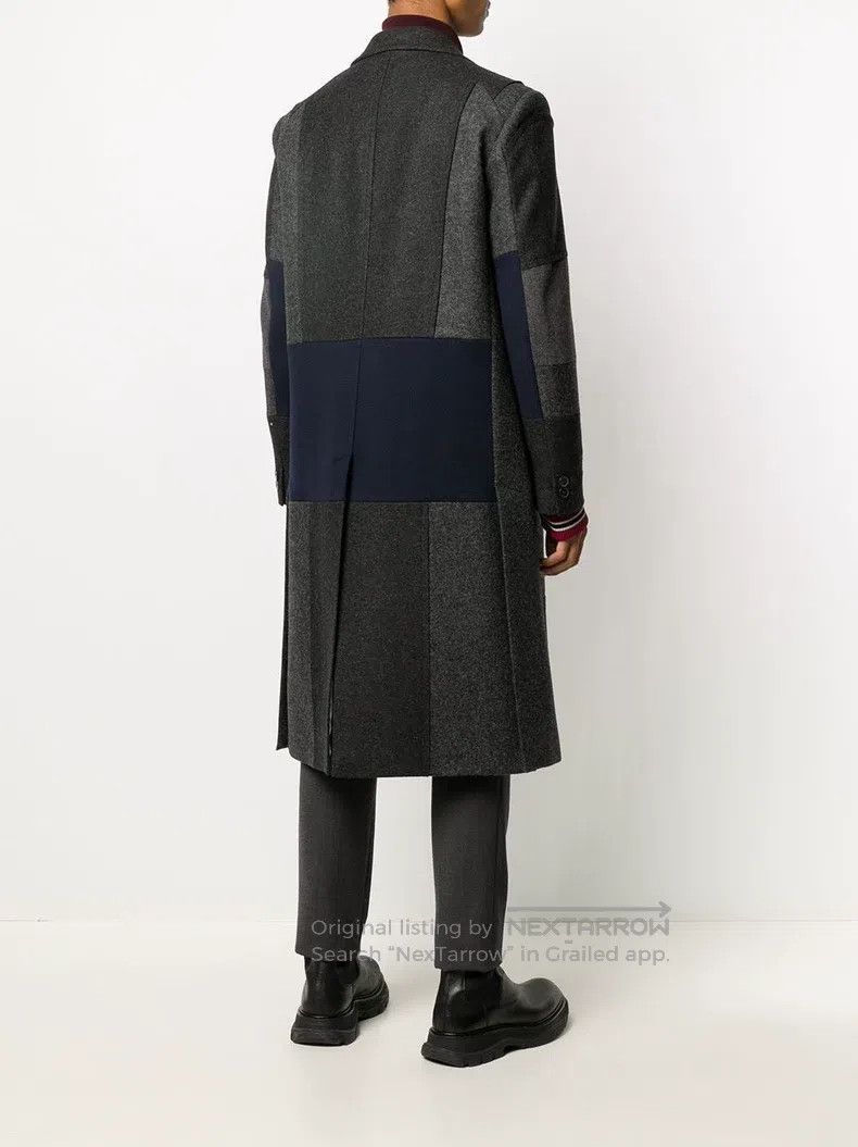 Valentino Valentino Single-breasted color-blocked striped coat Size US S / EU 44-46 / 1 - 2 Thumbnail