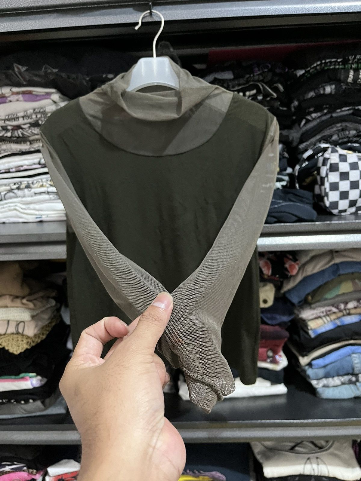 Beauty Beast × If Six Was Nine × Japanese Brand Kaibitomisaki mesh top Size S / US 4 / IT 40 - 2 Thumbnail