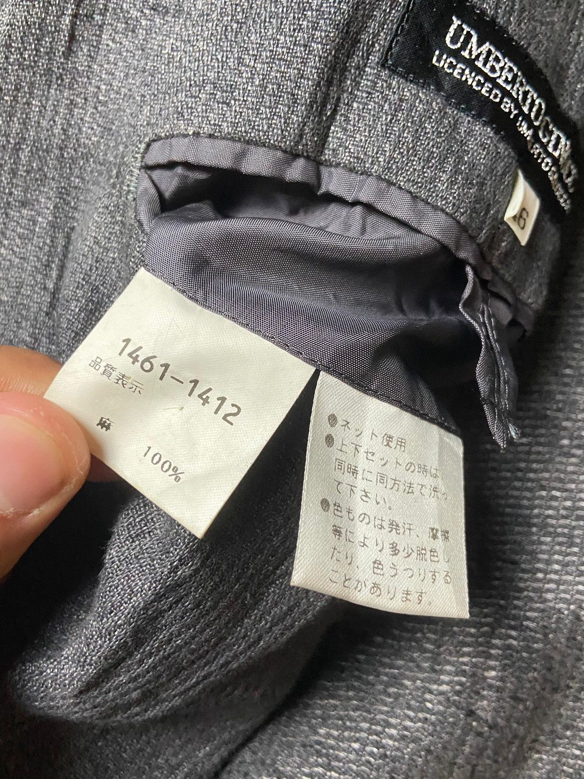 Japanese Brand × Vintage Umberto Ginocchietti Italian Designer Light Blazer (126) Size US XXS / EU 40 - 10 Thumbnail