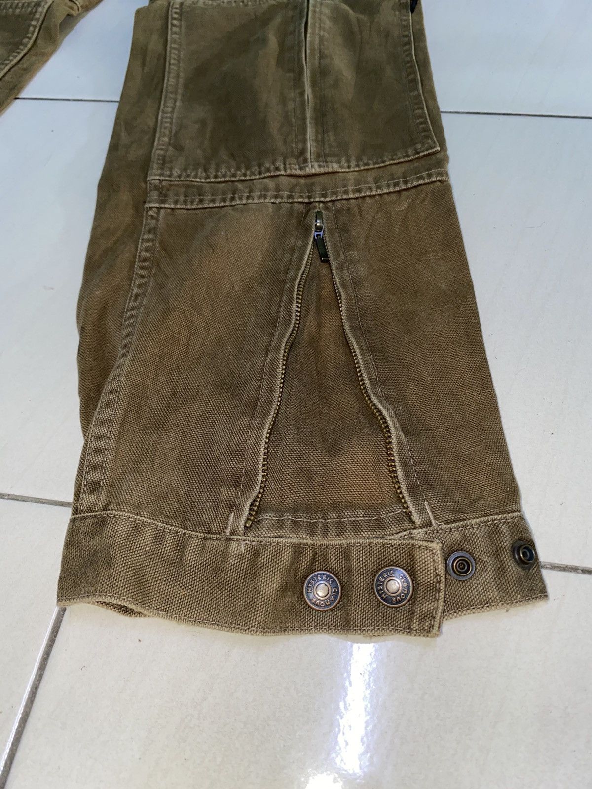 Hysteric Glamour × Vintage Military Hysteric Heavy Front Pocket Pants Size US 30 / EU 46 - 8 Thumbnail