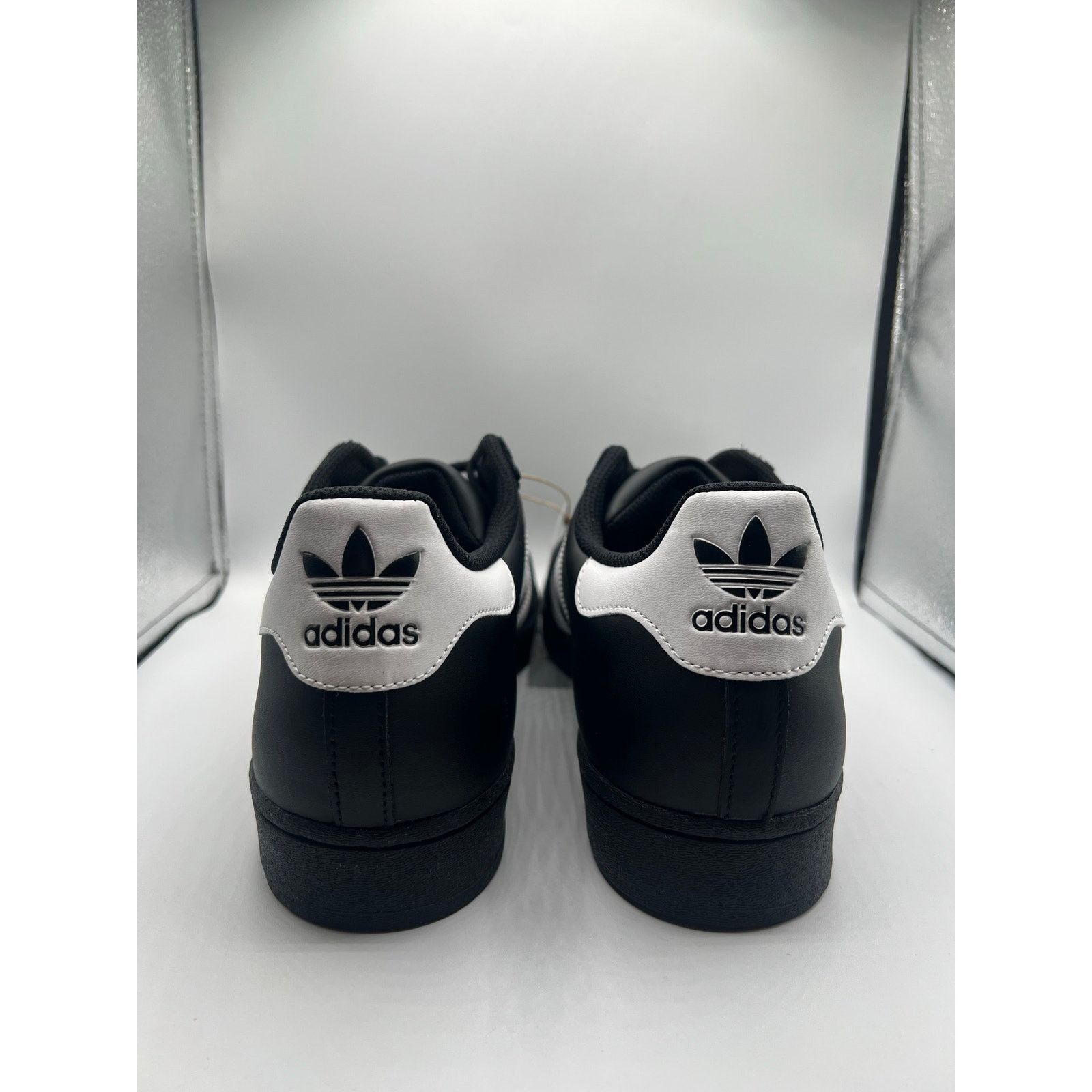Adidas Adidas Superstar “Core Black White” size 12 men’s Size US 12 / EU 45 - 4 Thumbnail