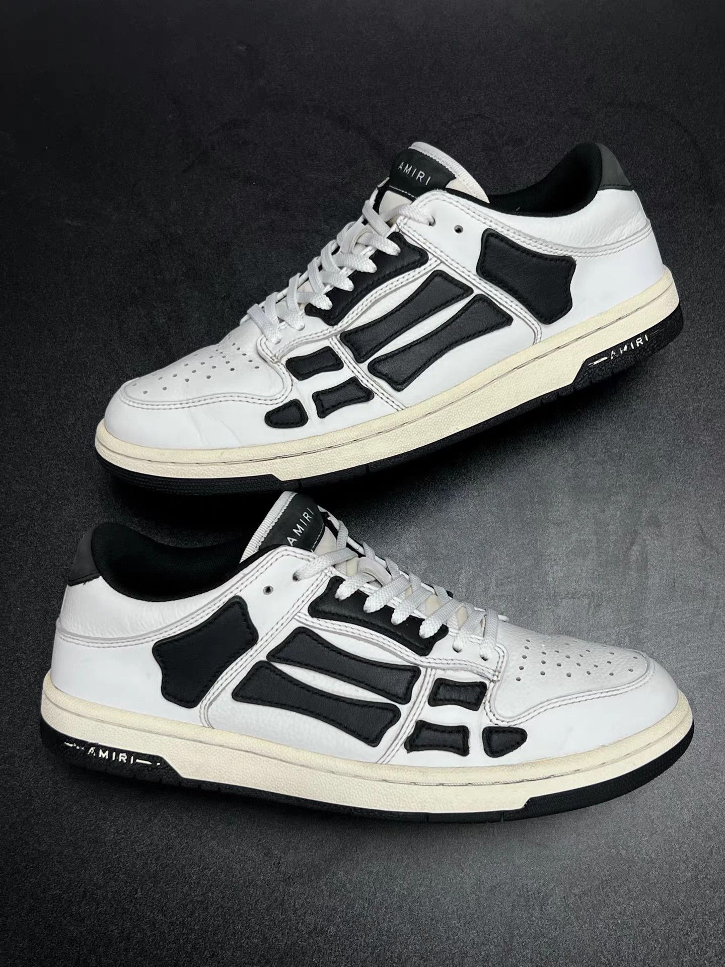 Amiri AMIRI Skel-Top Low Sneakers K15 Size US 8 / EU 41 - 5 Thumbnail