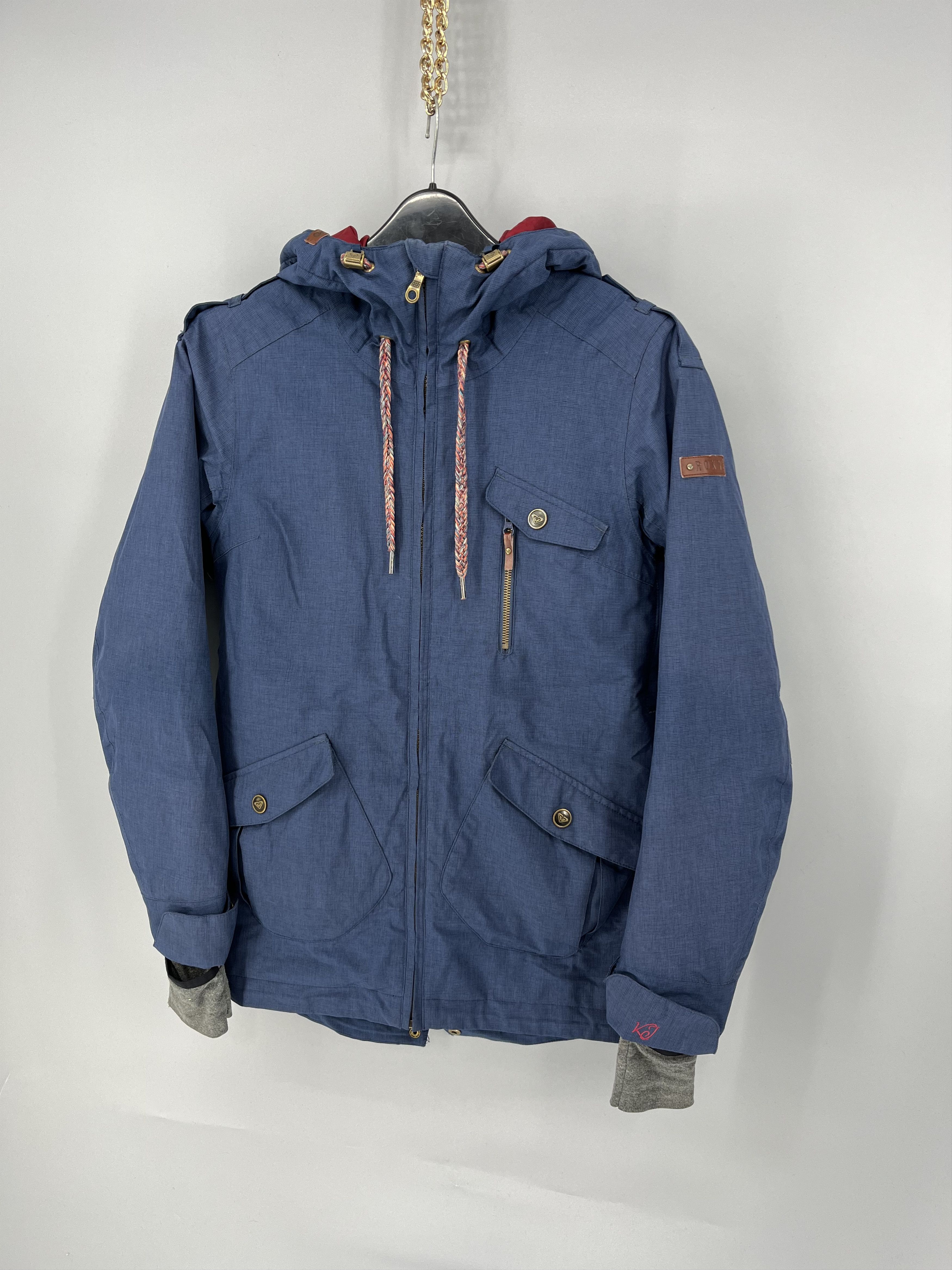 Quiksilver Vintage 90s Roxy Quicksilver Jacket pull over ski jacket Size US XS / EU 42 / 0 - 3 Thumbnail