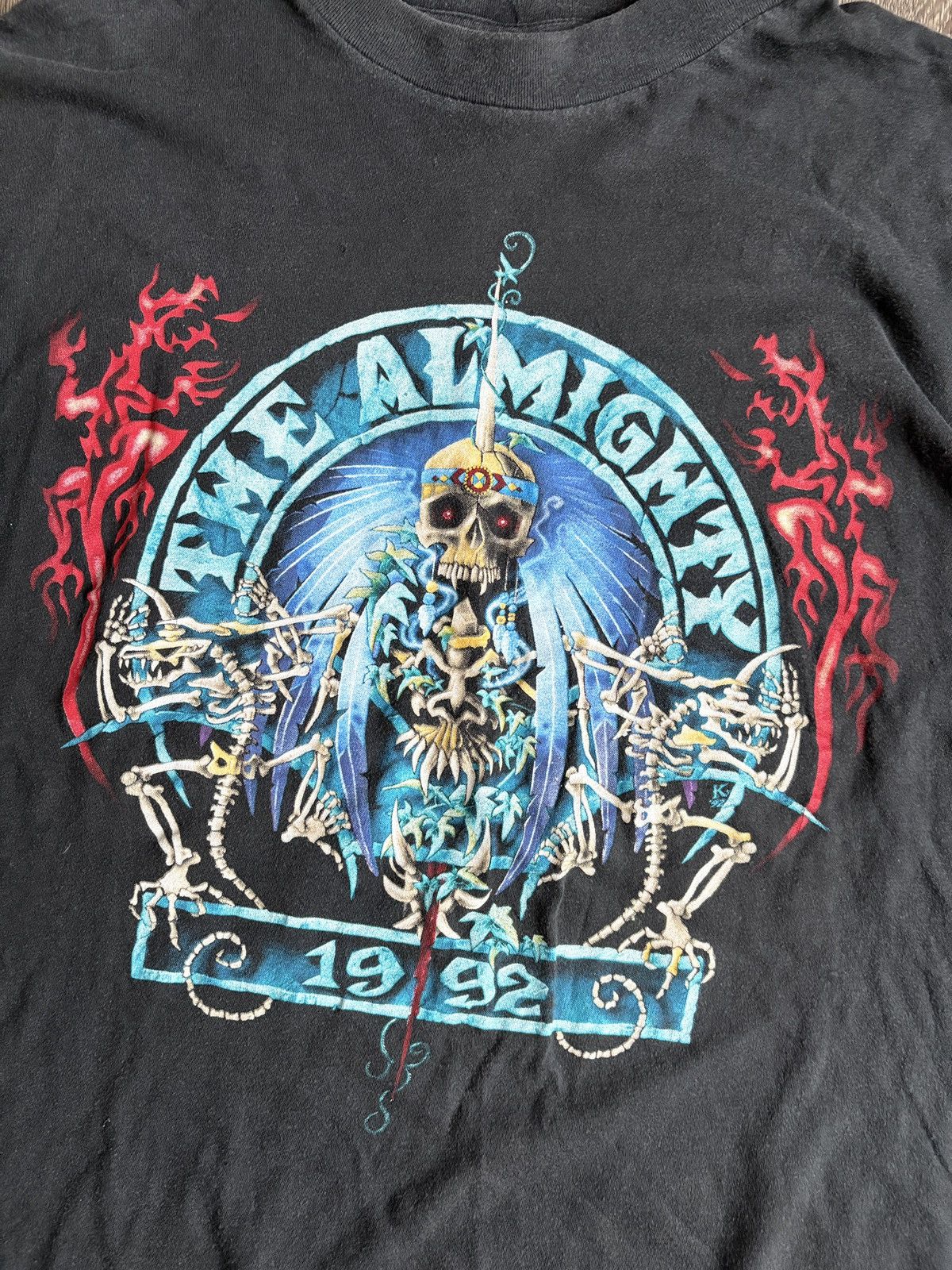 Vintage Vintage 1992 The Almighty 90s Tour Rock Band Fade T-Shirt Size US XL / EU 56 / 4 - 2 Thumbnail