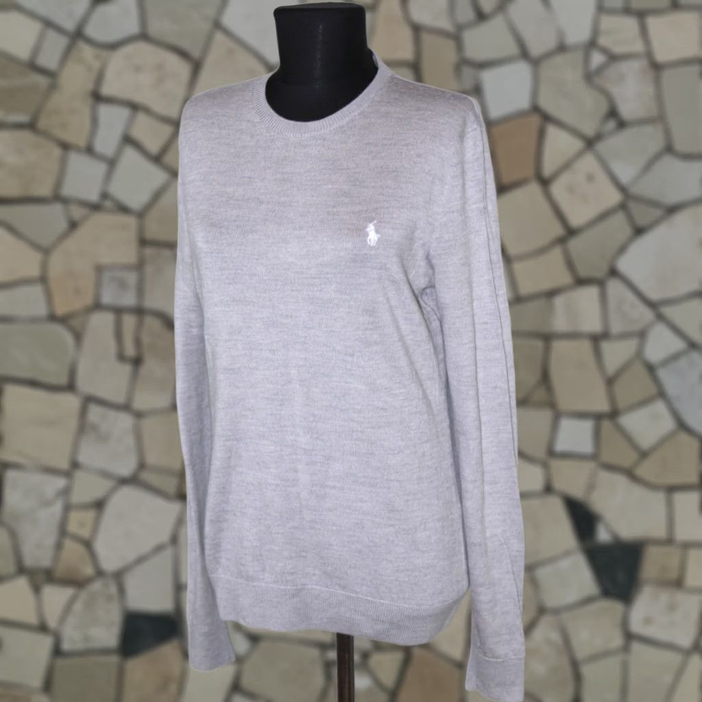Polo Ralph Lauren Ralph Lauren Sport womens grey sweater pullover jumper Size L Size L / US 10 / IT 46 - 1 Thumbnail