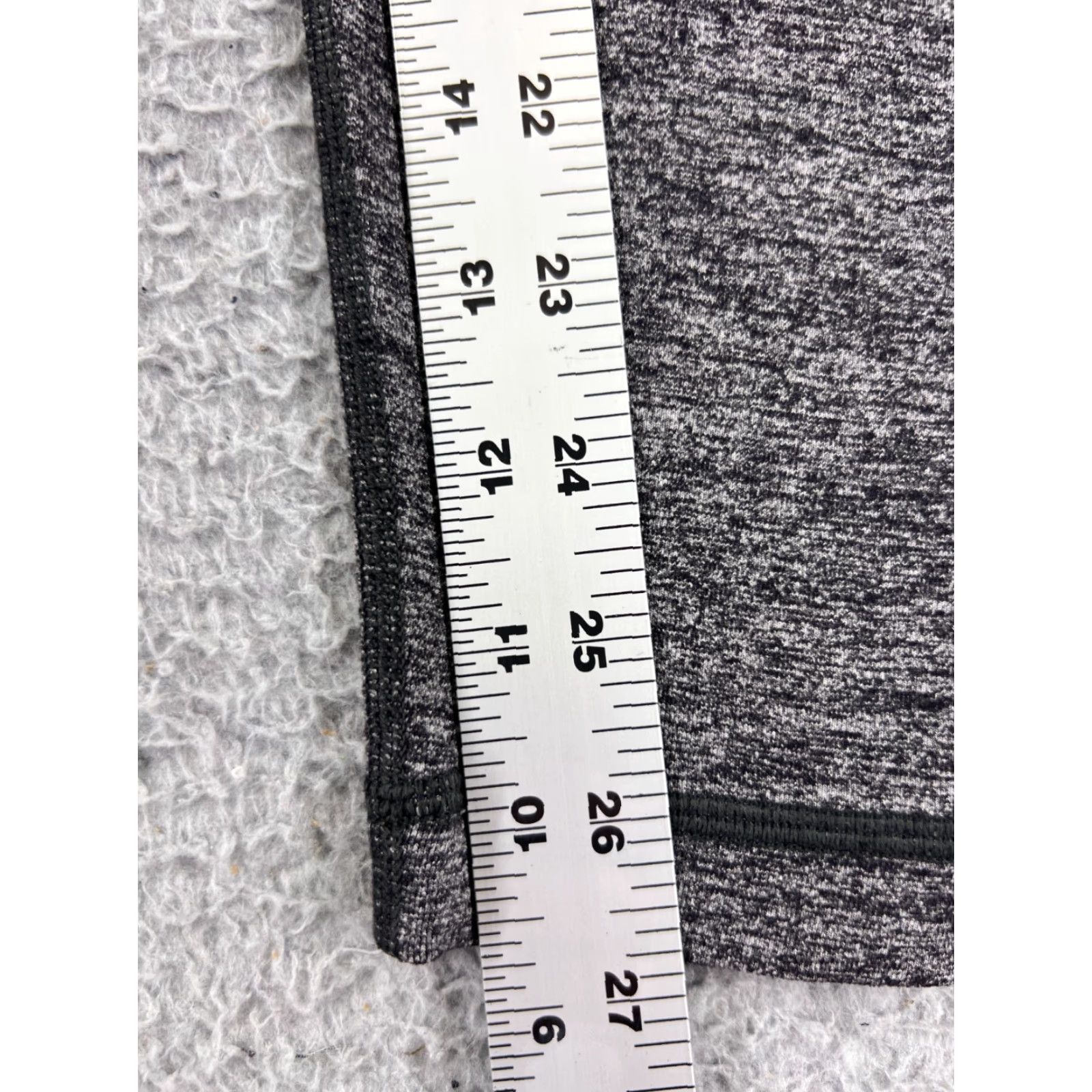 Lululemon Lululemon Wunder Under Pants Womens 4 Gray 28" Inseam Hi-Rise Luon Yoga Training Tight Compression Athletic Activewear Size 27" / US 4 / IT 40 - 6 Thumbnail