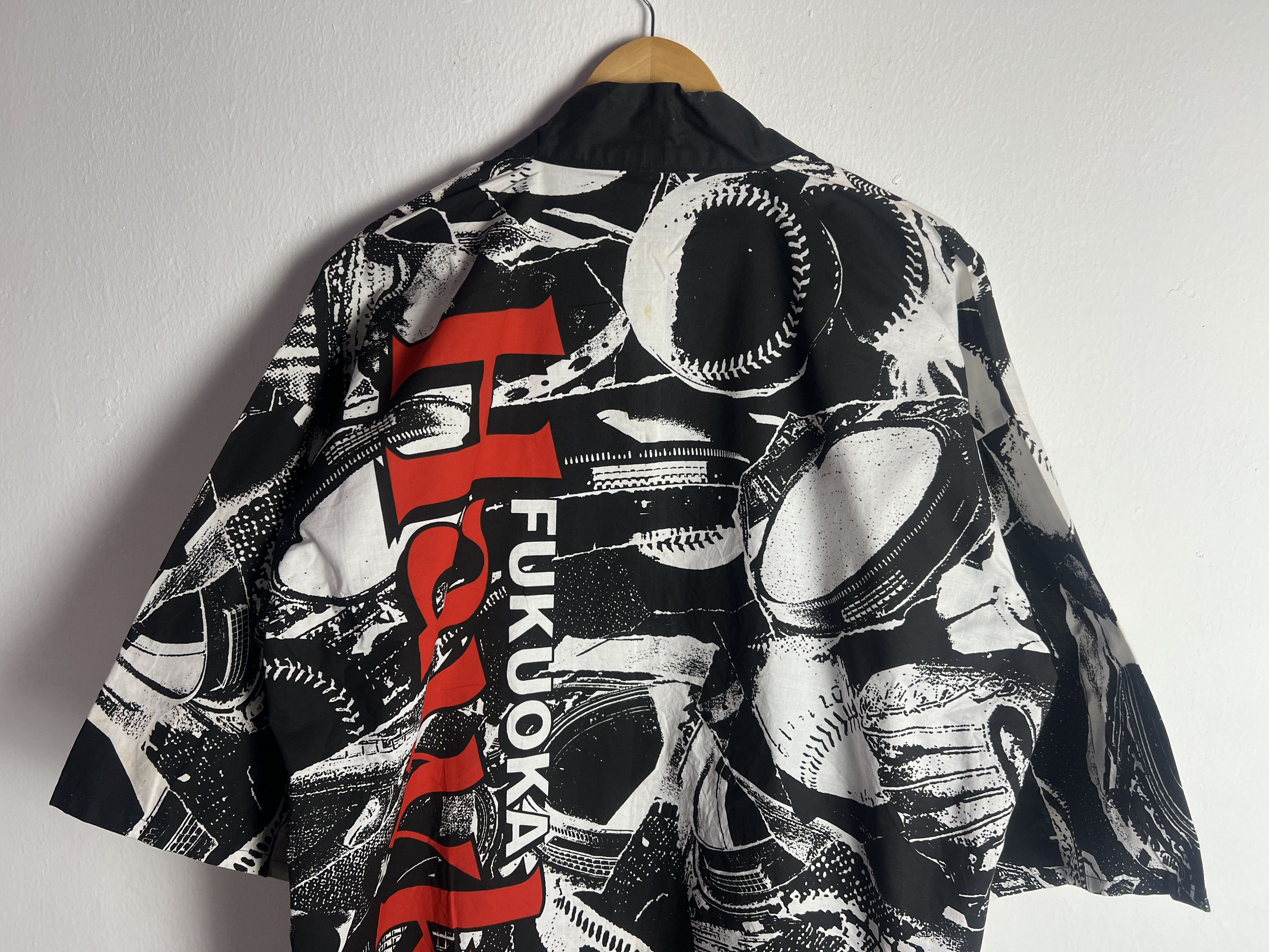 Vintage Vintage Fukuoka Daiei Hawks Kimono Size US L / EU 52-54 / 3 - 10 Thumbnail