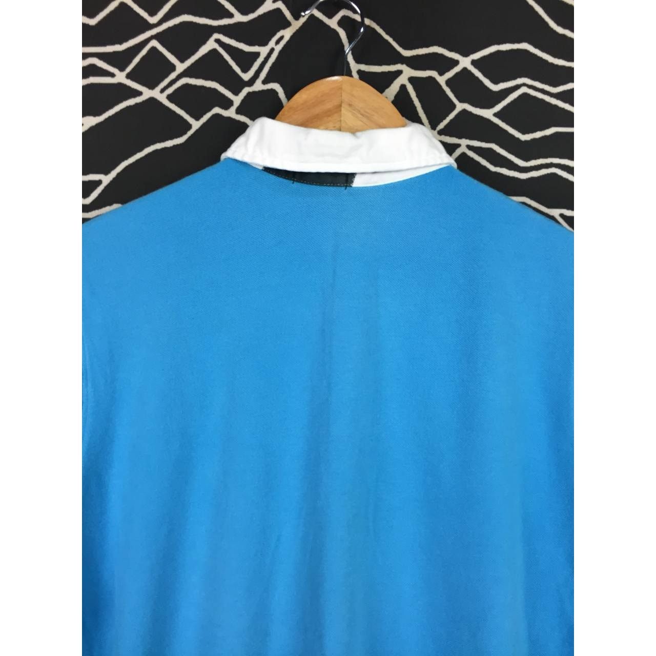 Polo Ralph Lauren × Vintage Vtg Polo Ralph Lauren Big Logo Rugby Polo Tee Youth L Size US M / EU 48-50 / 2 - 9 Thumbnail