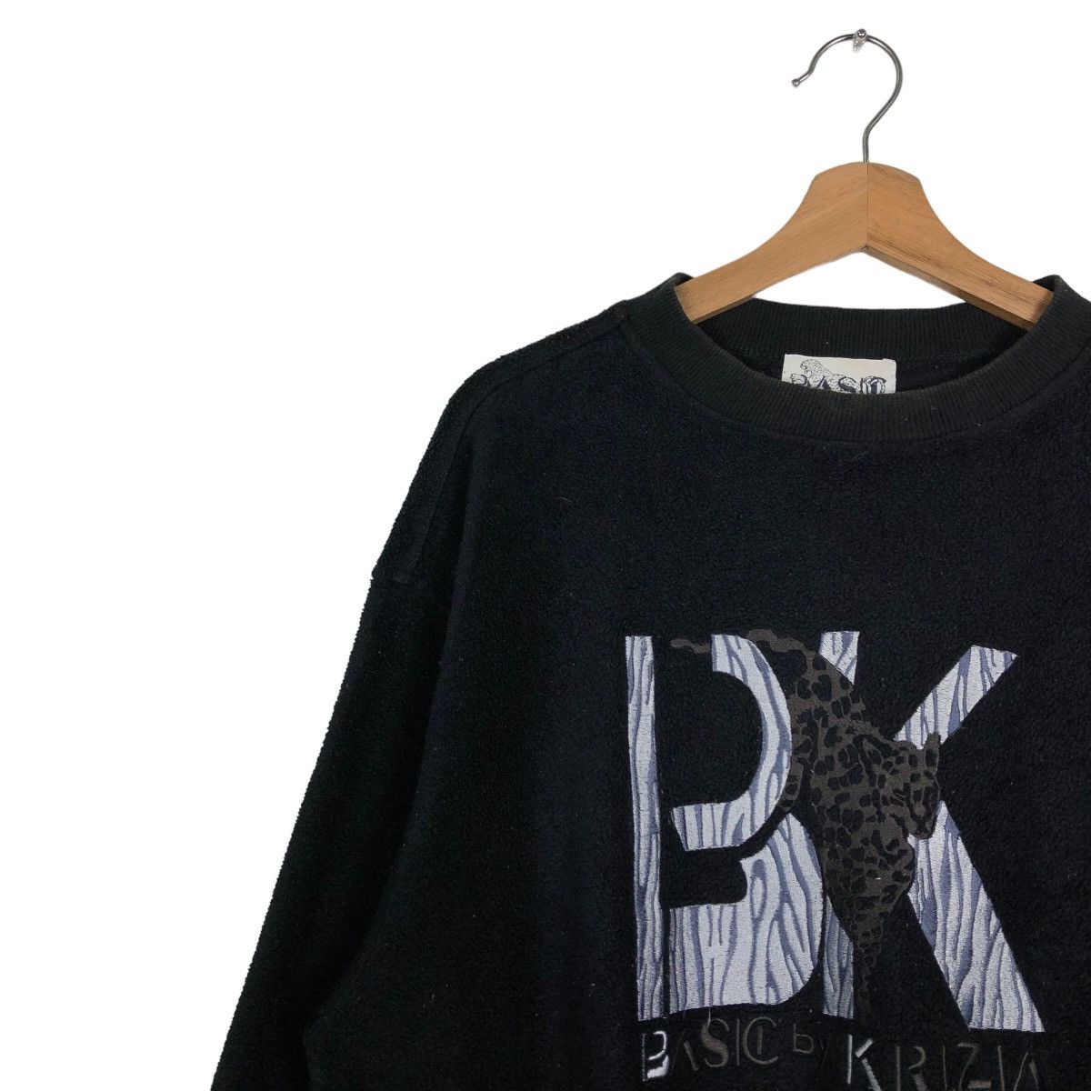Japanese Brand 🔥90’s Vintage Sweatshirt Crewneck Basic by Krizia Big Logo Size US M / EU 48-50 / 2 - 7 Thumbnail
