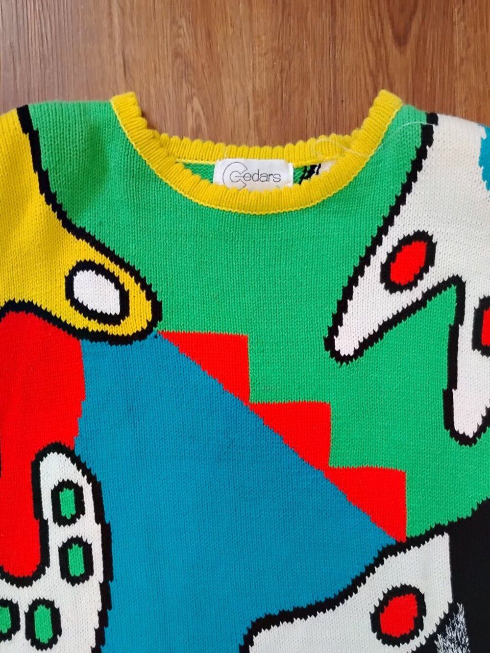 Other Vintage Cedars Abstract Geometric Crewneck Sweate Size L / US 10 / IT 46 - 1 Thumbnail
