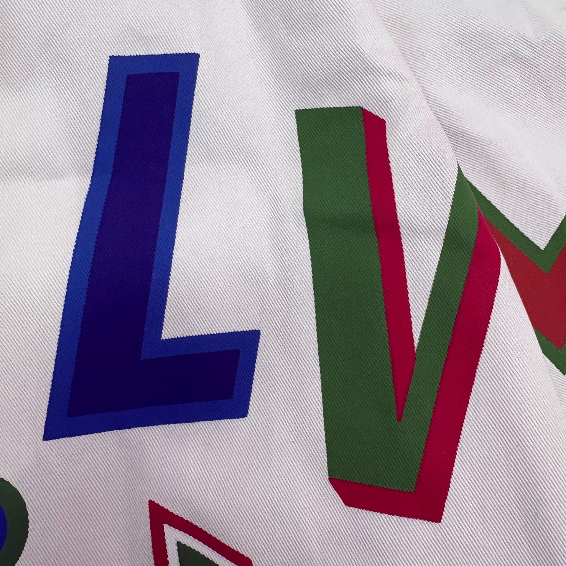 Louis Vuitton LV color blocked logo short M Size US 32 / EU 48 - 3 Thumbnail