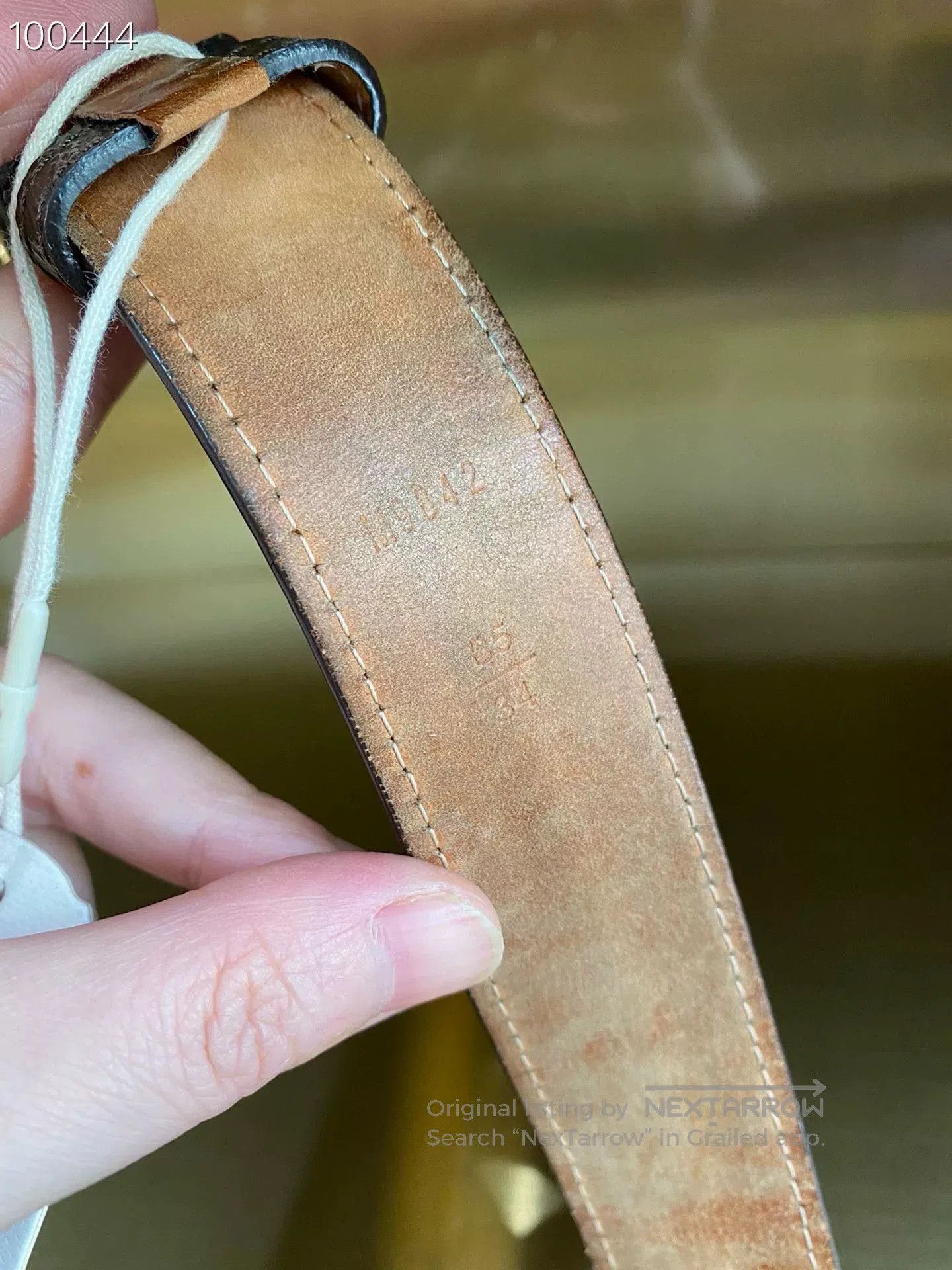 Louis Vuitton Louis Vuitton Women's Monogram Belt. Size ONE SIZE - 4 Thumbnail